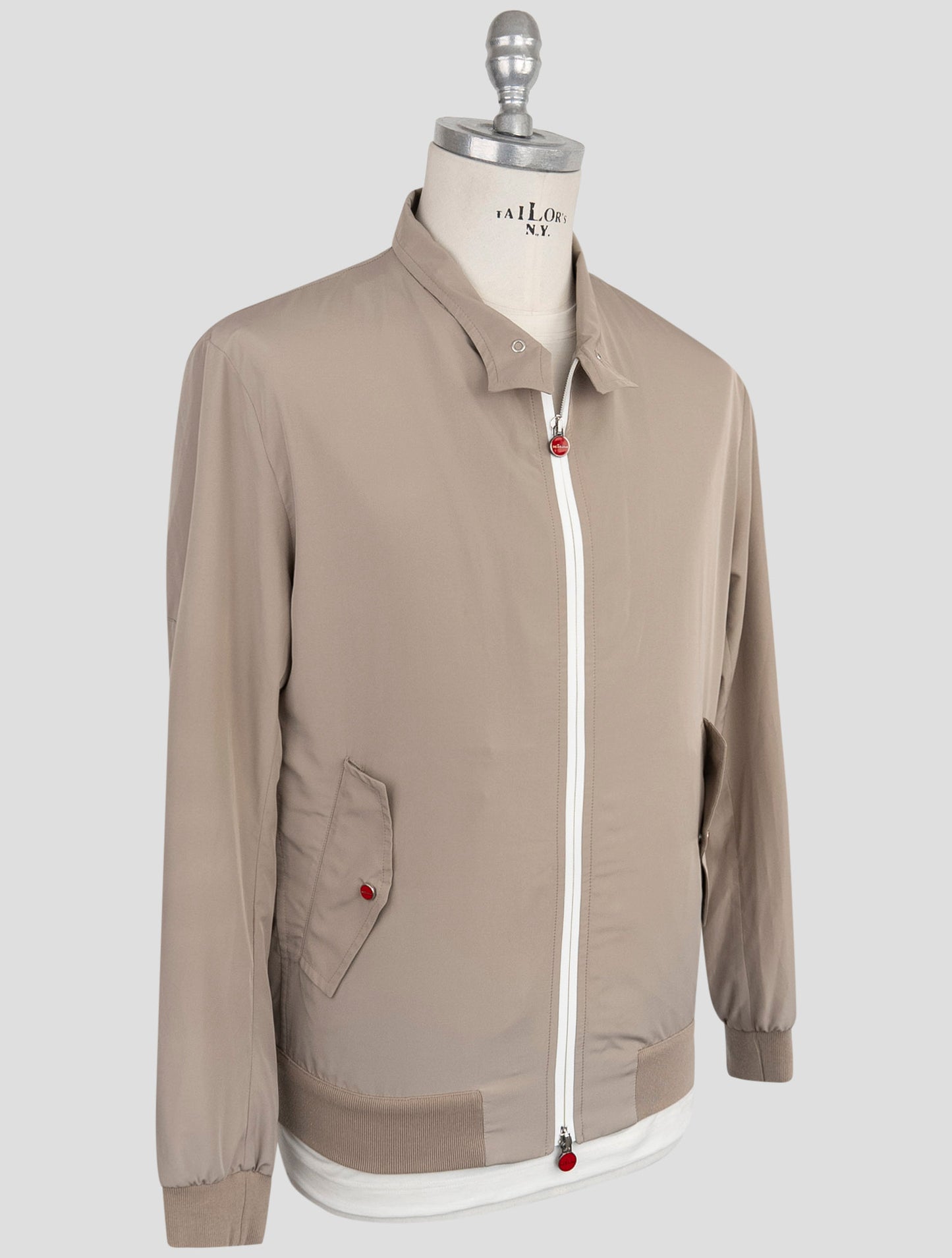 Kiton Beige Pl Coat
