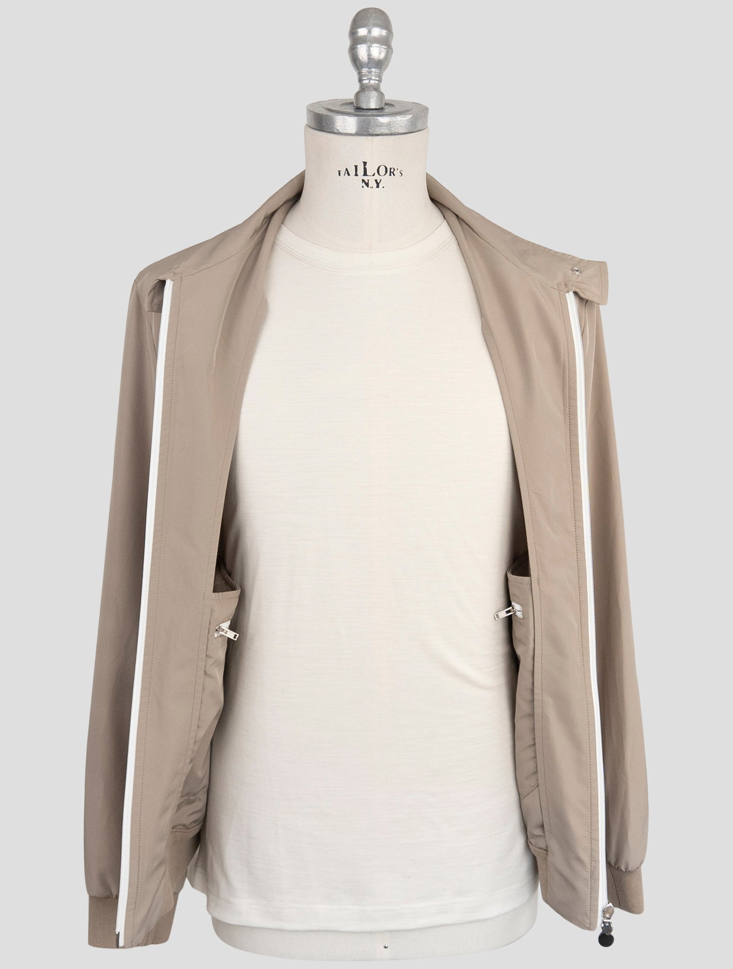 Kiton Beige Pl Coat