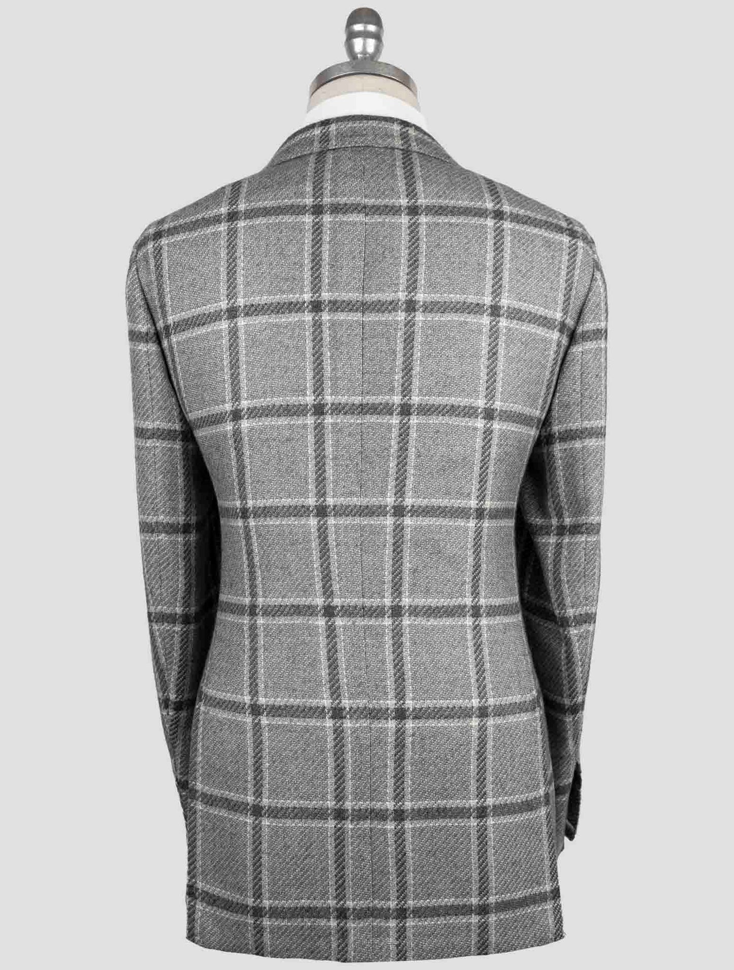Kiton Gray Cashmere Blazer