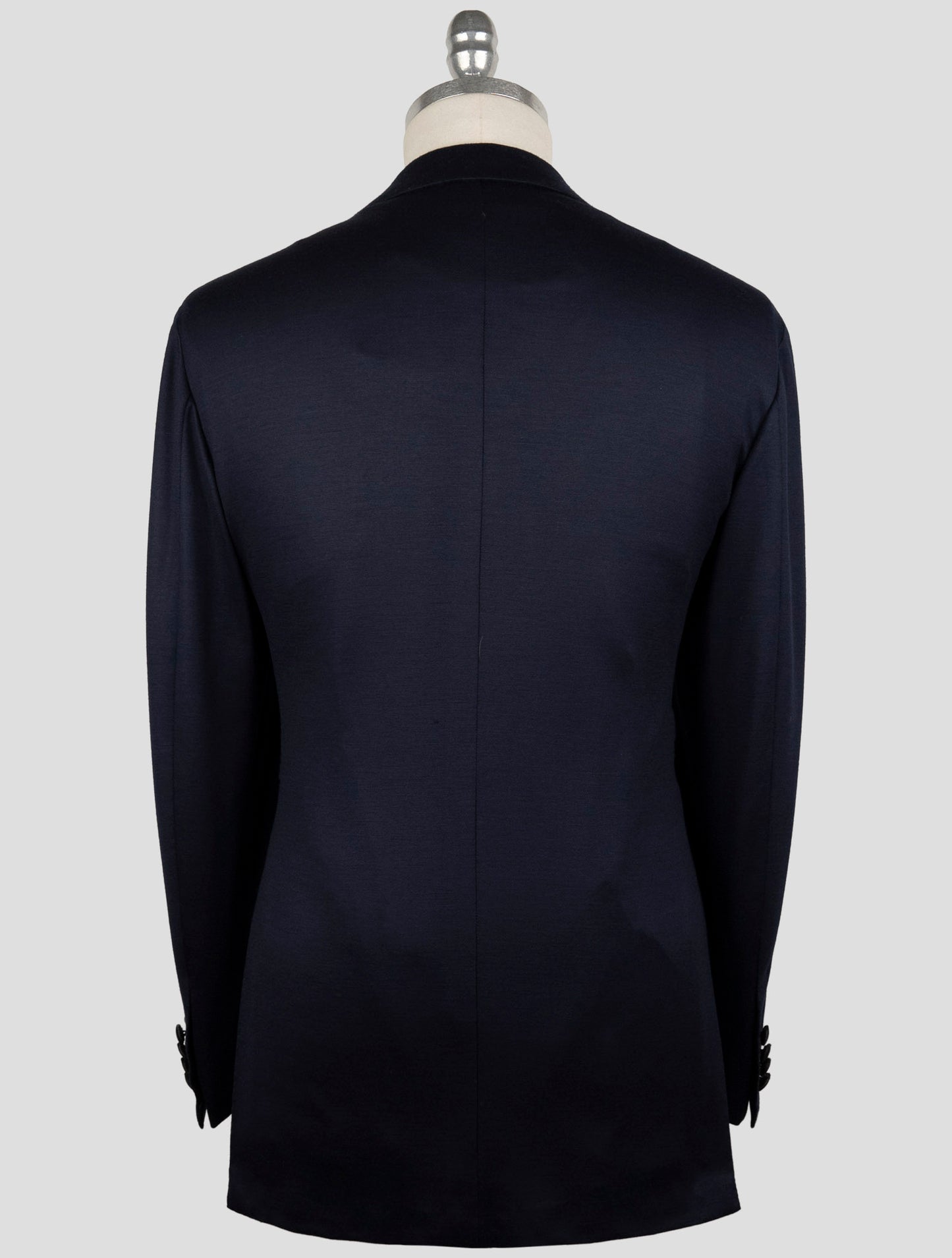 Kiton Knt Blue Wool Smoking Suit
