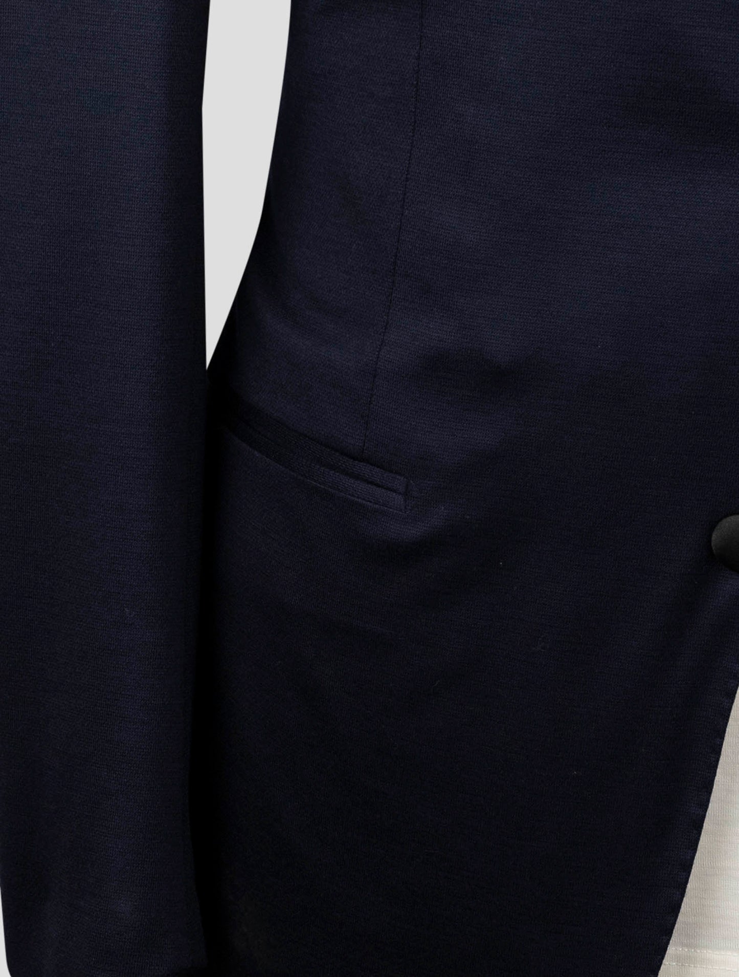 Kiton Knt Blue Wool Smoking Suit