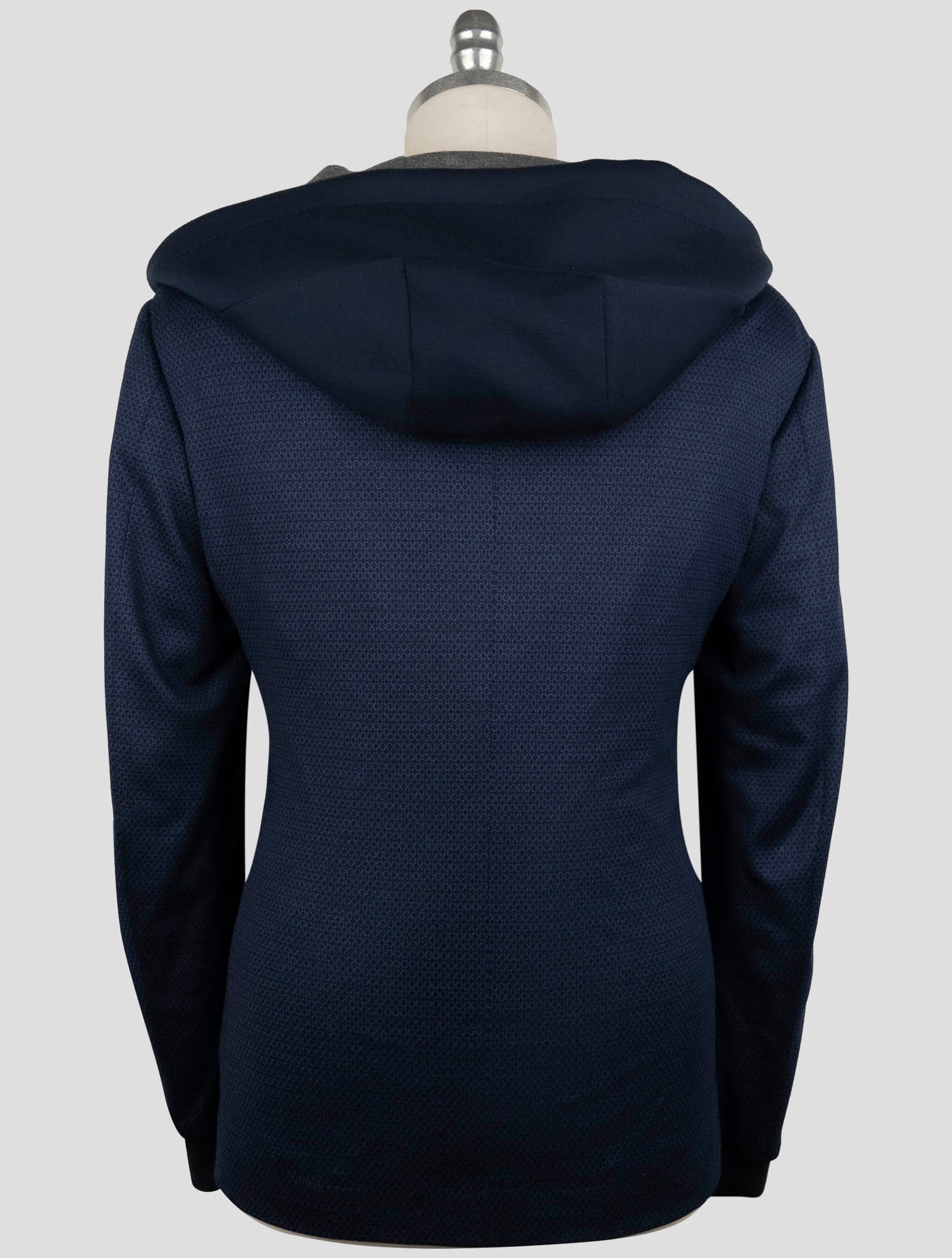 Kiton Knt Blue Wool Suit