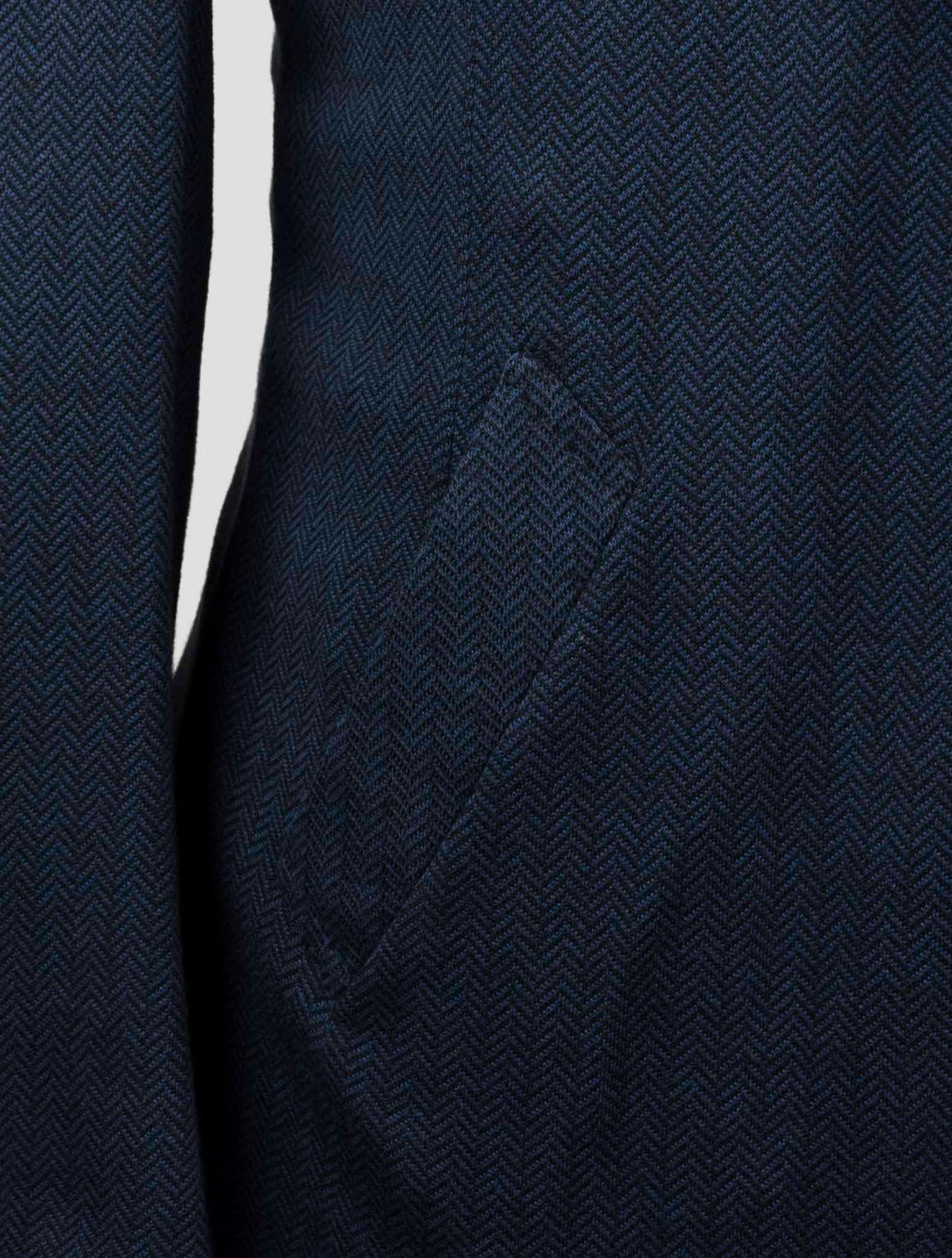 Kiton Knt Blue Cashmere Cotton Suit