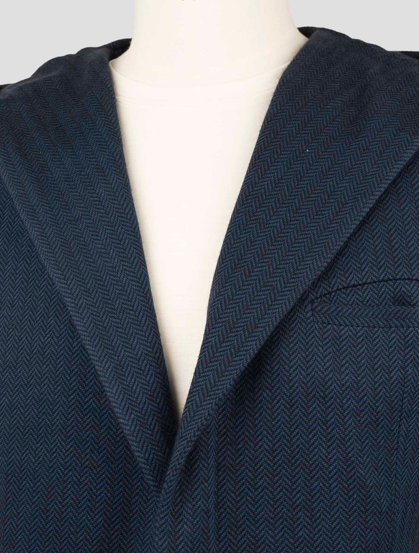 Kiton Knt Blue Cashmere Cotton Suit