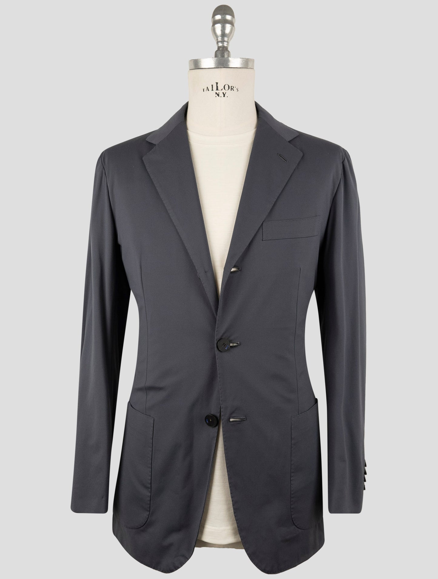Kiton Knt Gray Pa Ea Suit
