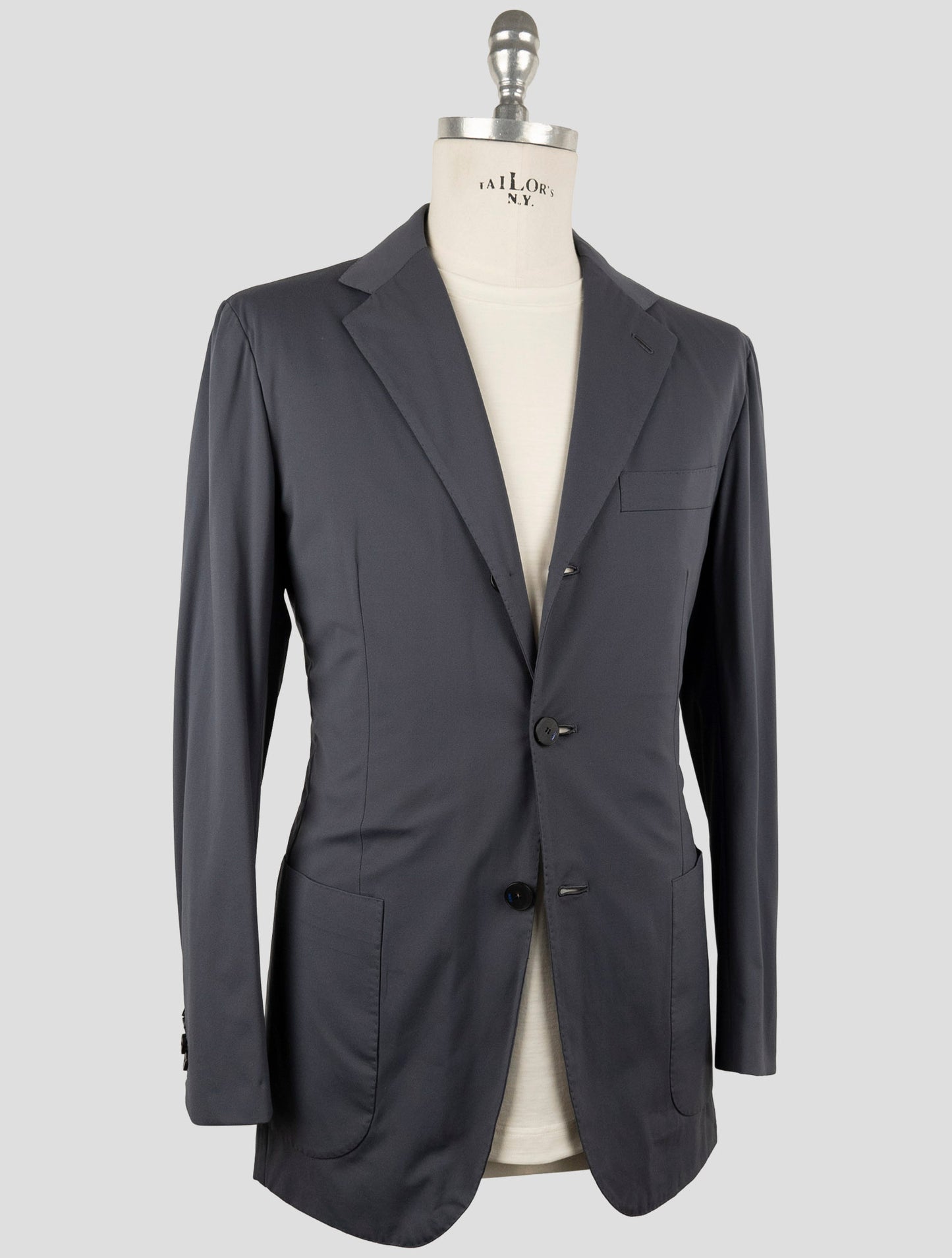 Kiton Knt Gray Pa Ea Suit