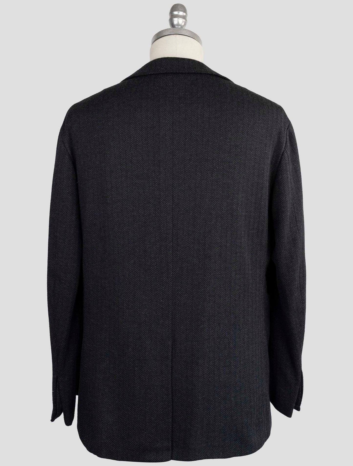 Kiton Knt Gray Cashmere Cotton Suit
