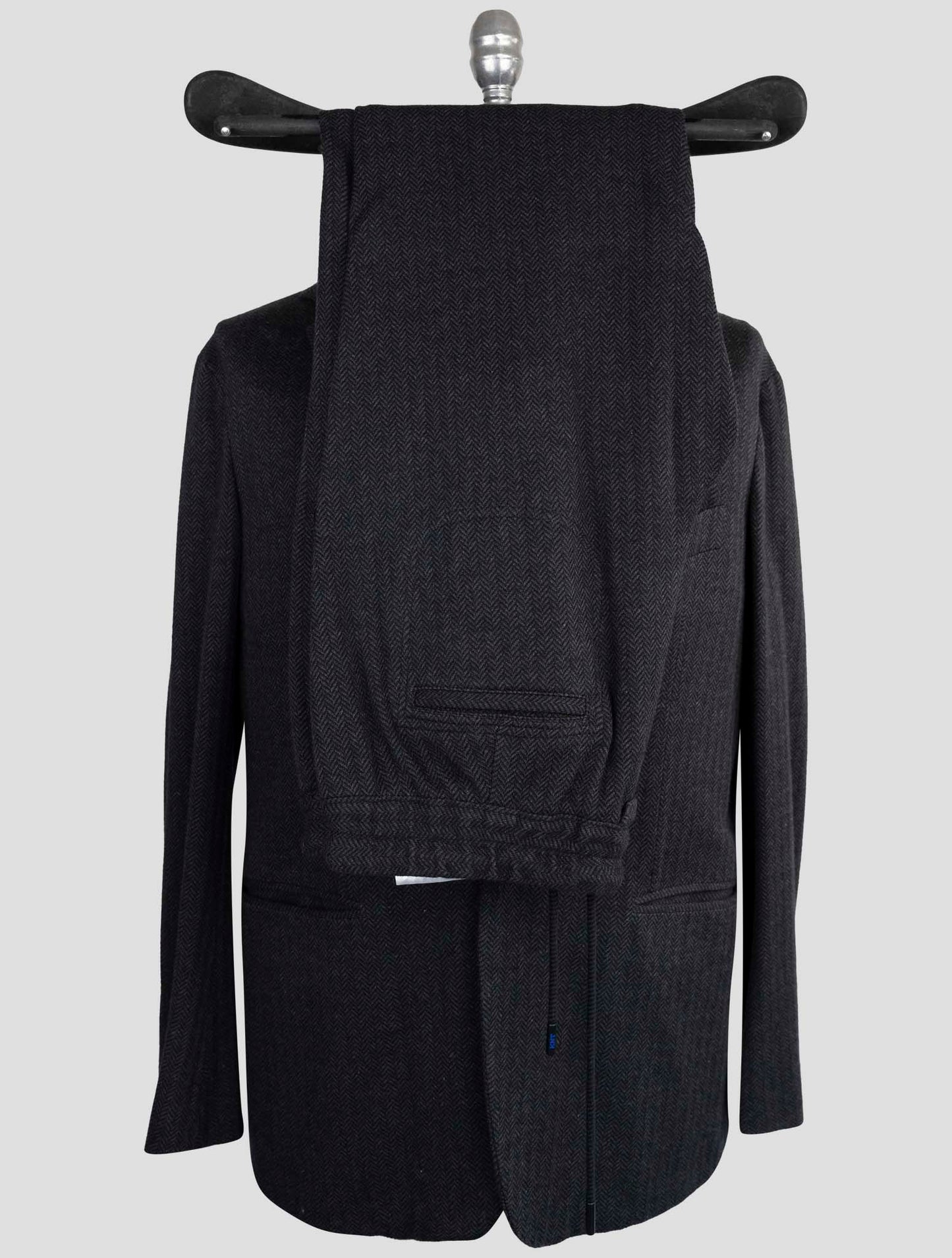 Kiton Knt Gray Cashmere Cotton Suit