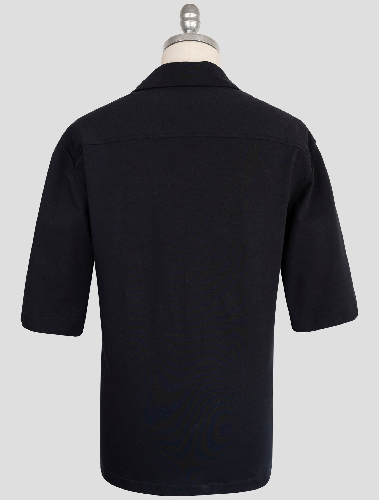 kiton Knt Blue Cotton Ea Shirt