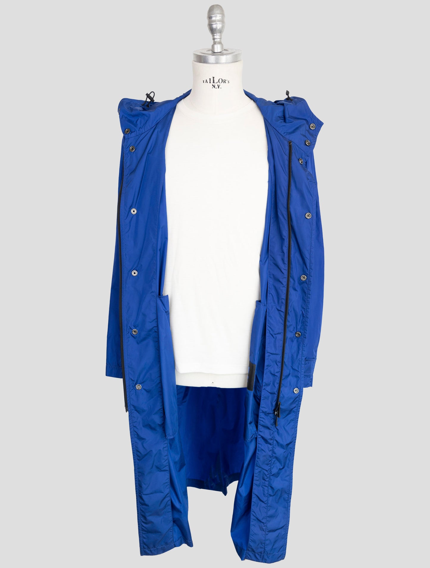 Kiton Knt Blue Pa Overoat