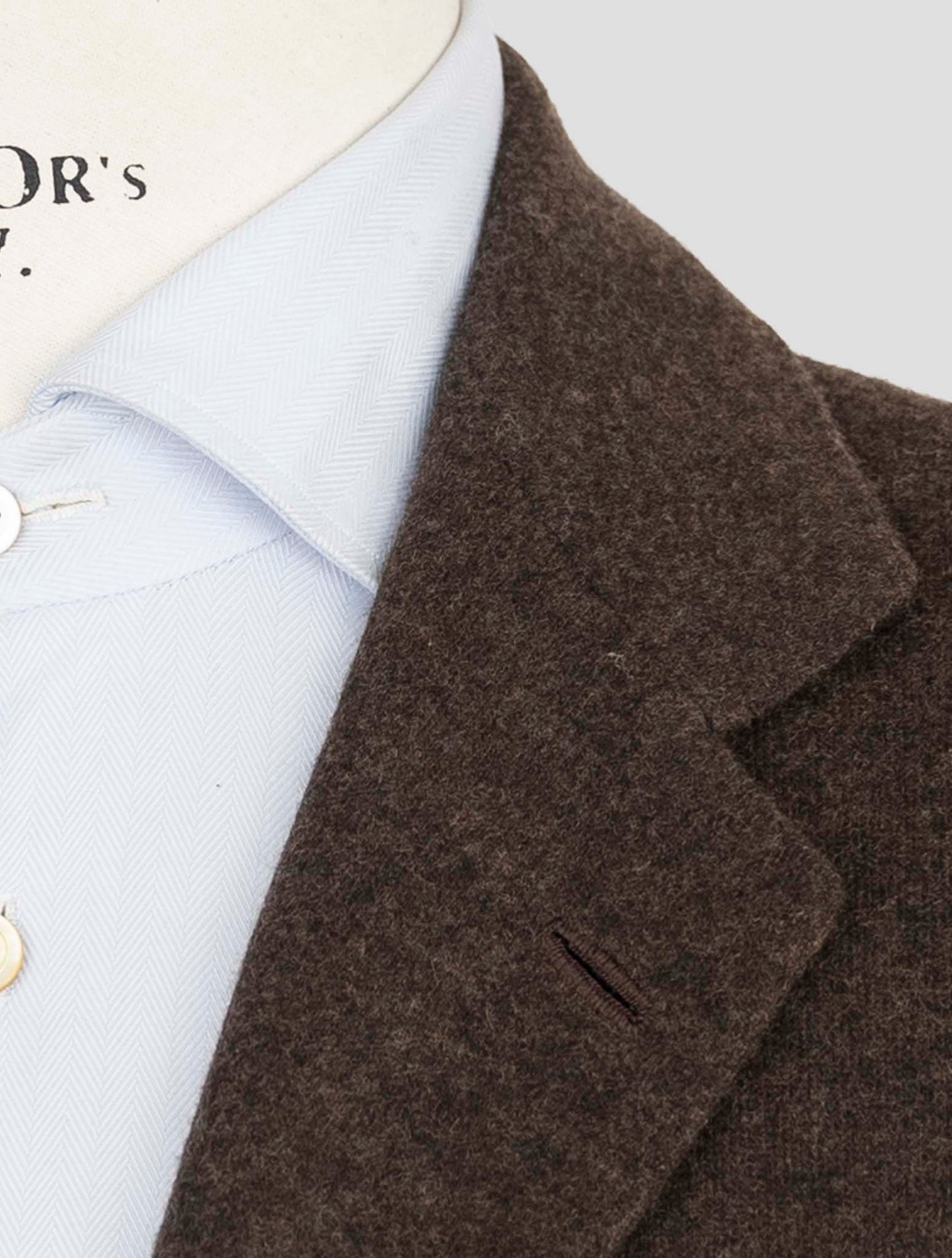 Kiton Brown Cashmere Pa Blazer