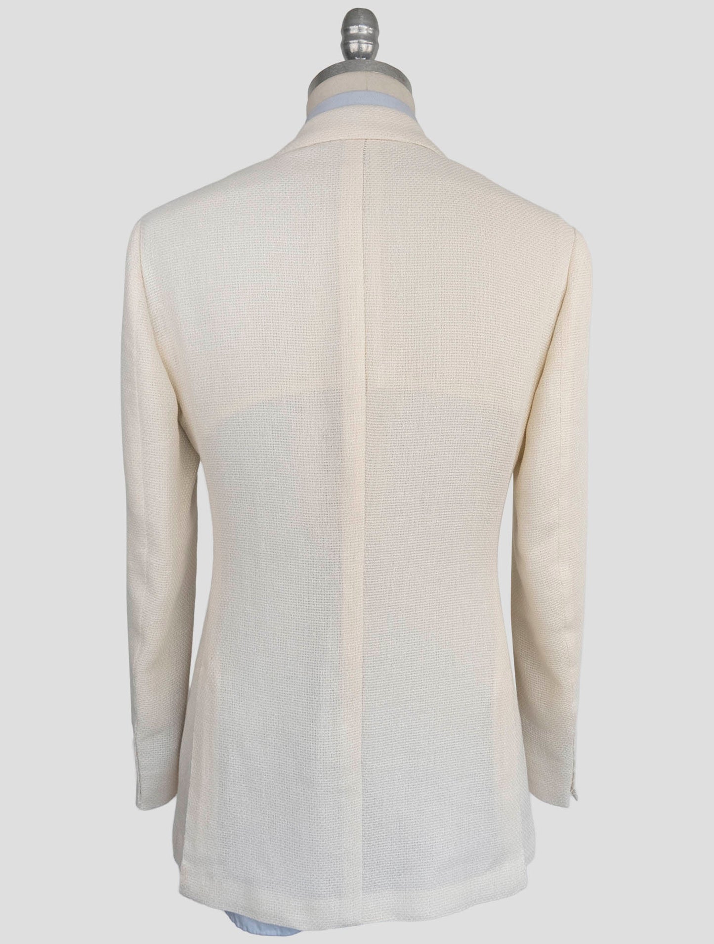 Kiton Brown Linen Cashmere Silk Blazer