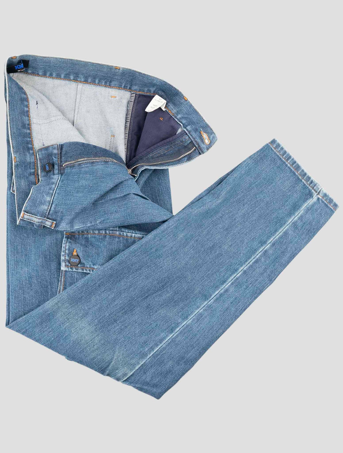 Kiton Knt Denim Cotton Pe Jeans