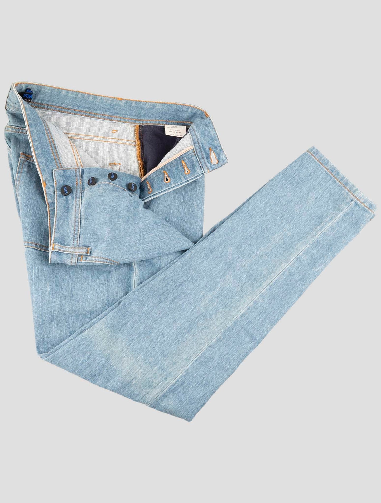 Kiton Knt Denim Cotton Ea Jeans