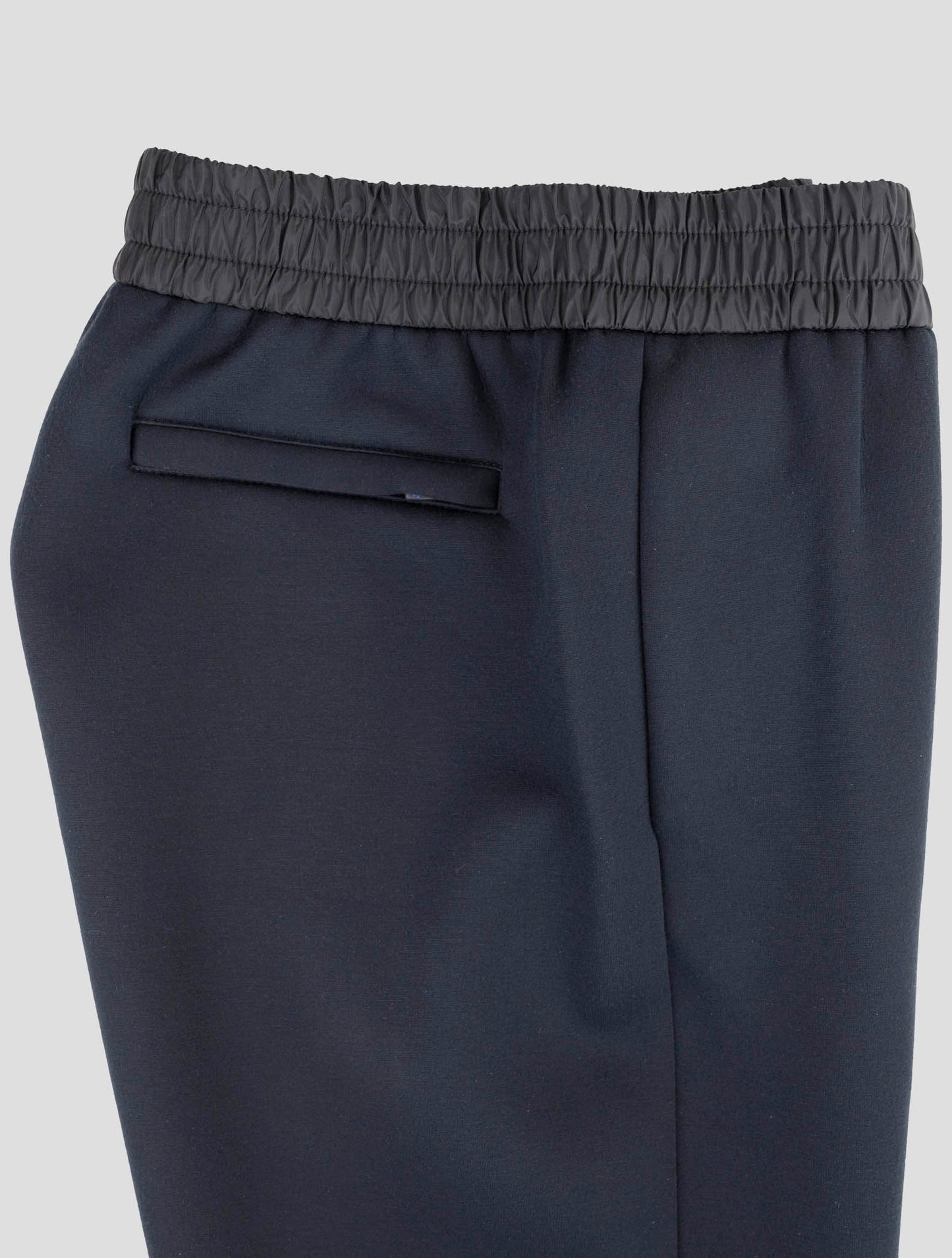 Kiton Knt Black Virgin Wool Pants