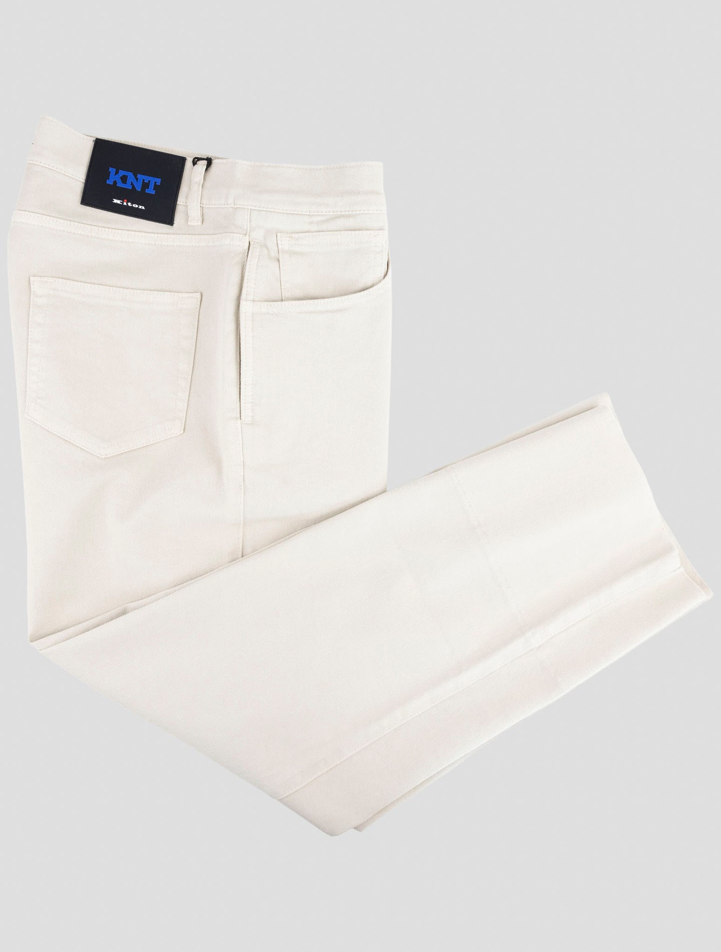 Kiton Knt Beige Cotton Ea Jeans