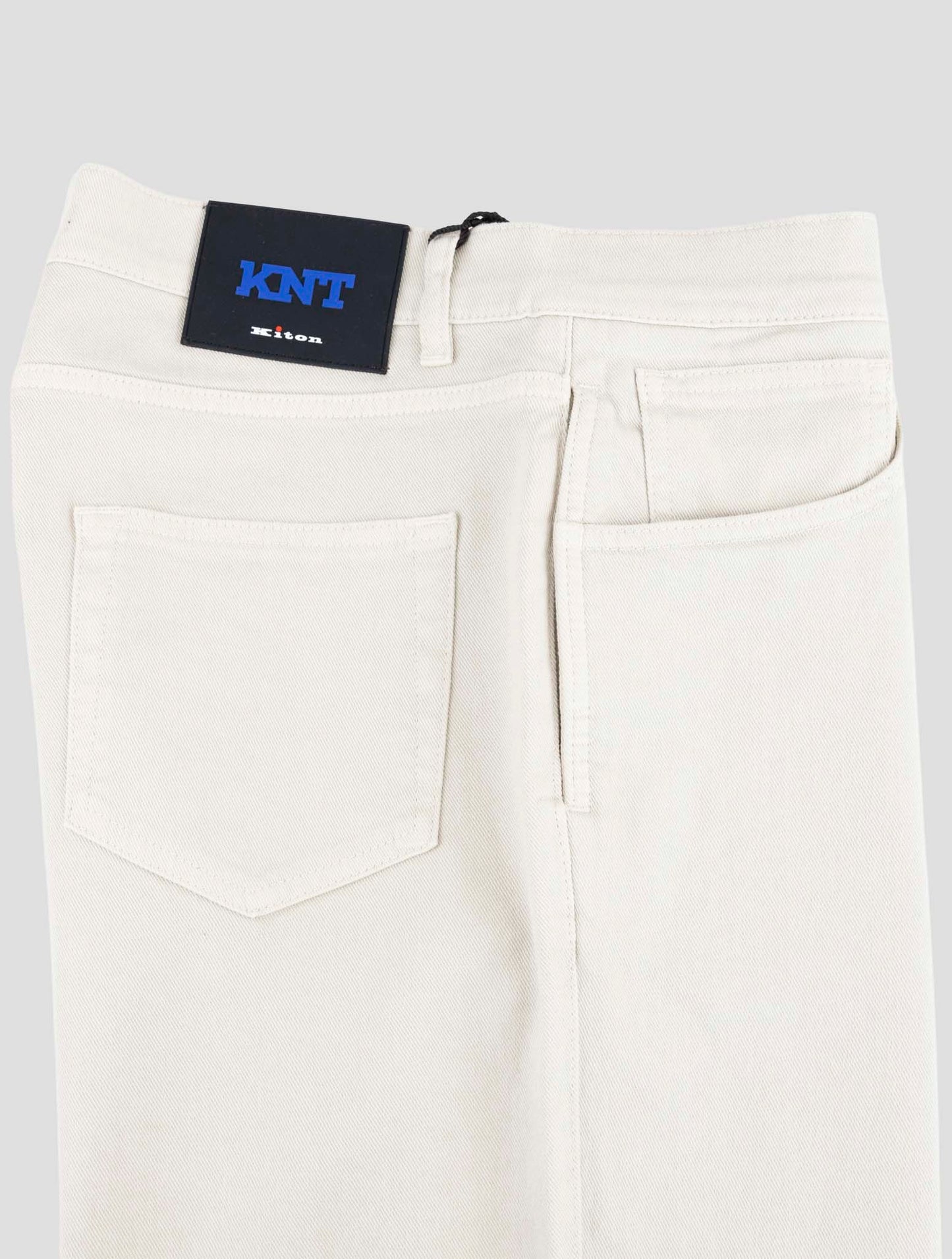 Kiton Knt Beige Cotton Ea Jeans