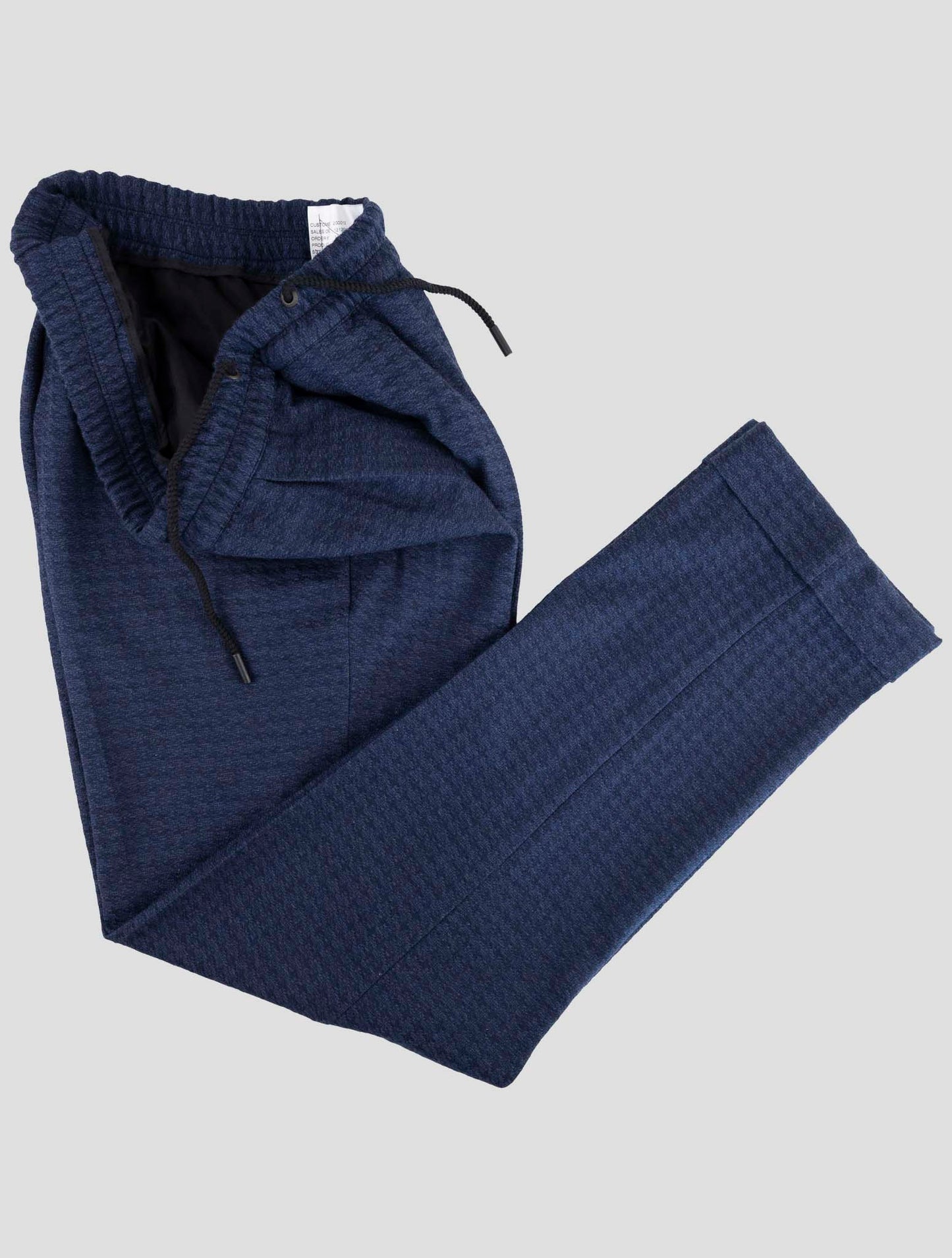 Kiton Knt Blue Cotton Cashmere Silk Pants