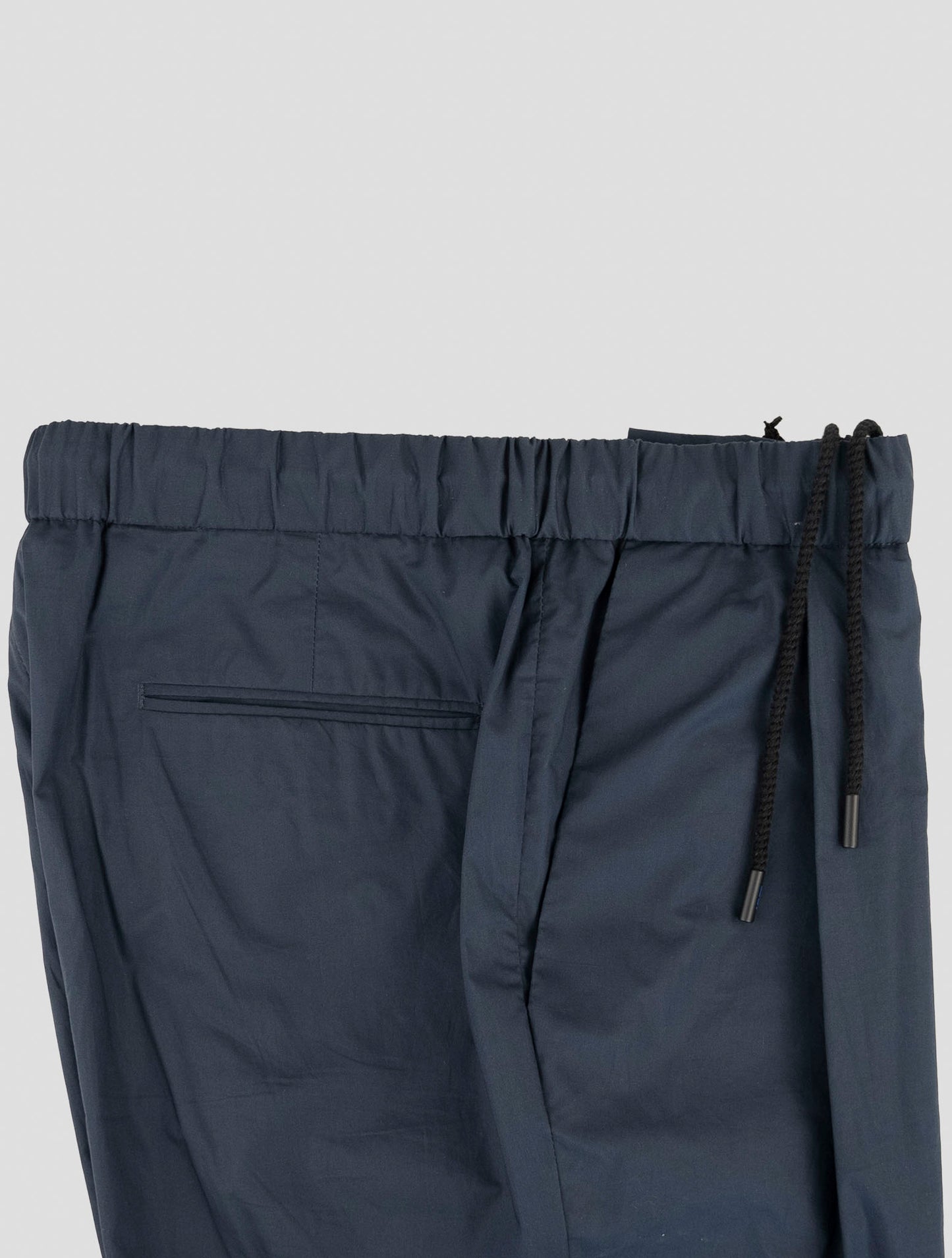 Kiton Knt Blue Cotton Pants