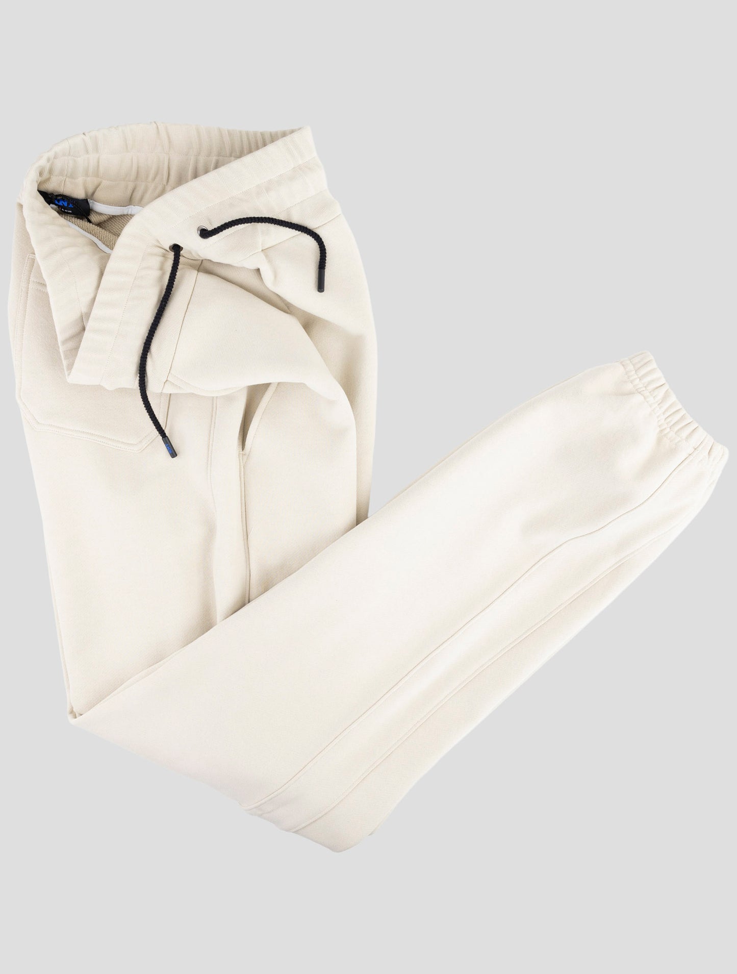Kiton Knt Beige Cotton Jogging Pants