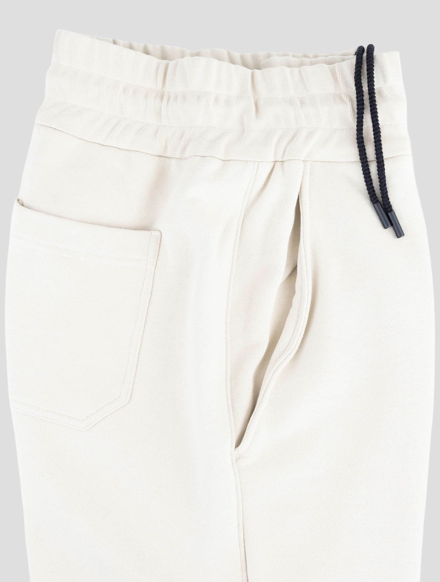 Kiton Knt Beige Cotton Jogging Cargo Pants