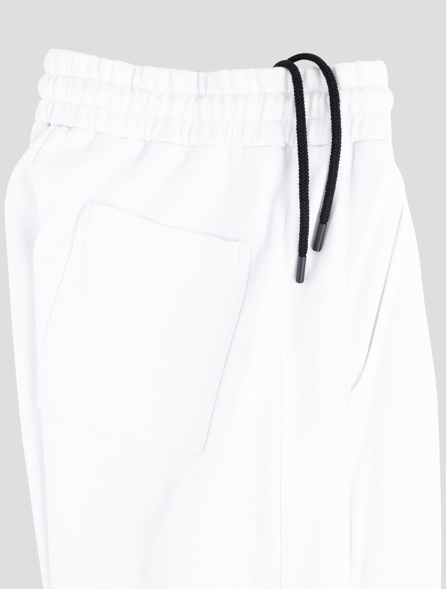 Kiton Knt White Cotton Pants
