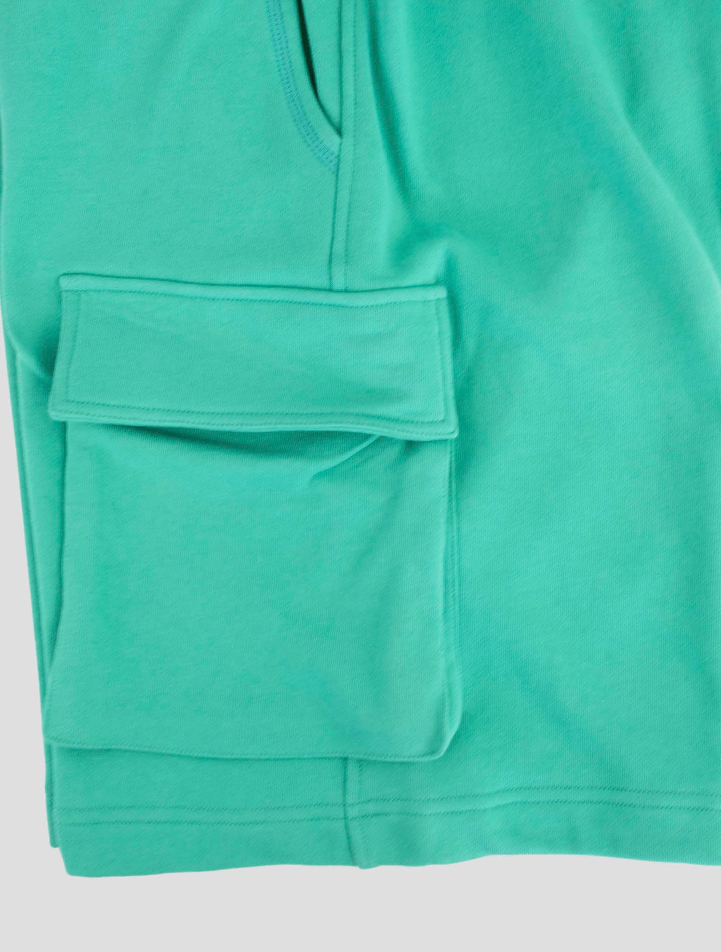 Kiton Knt Green Cotton Short Pants