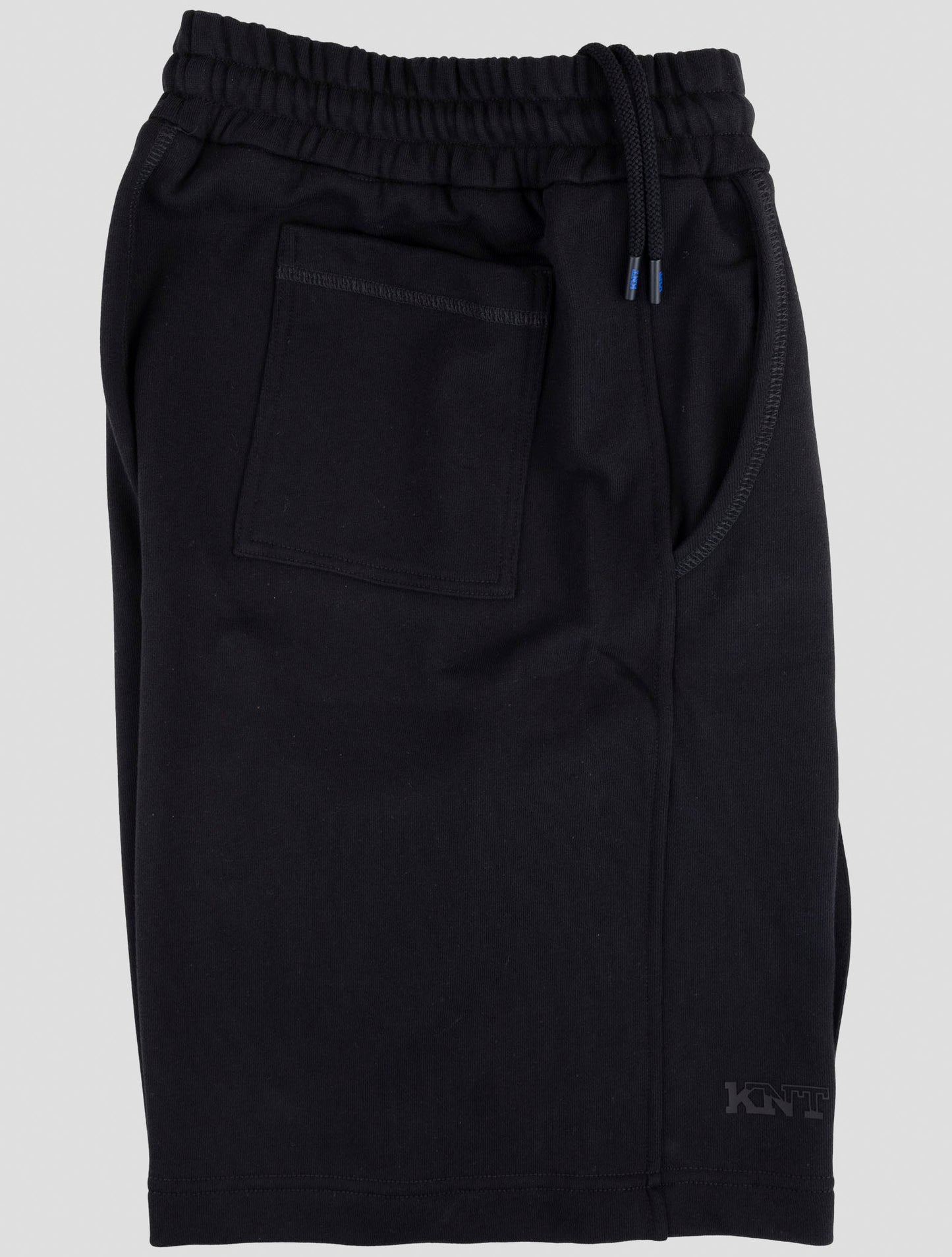 Kiton Knt Black Cotton Short Pants