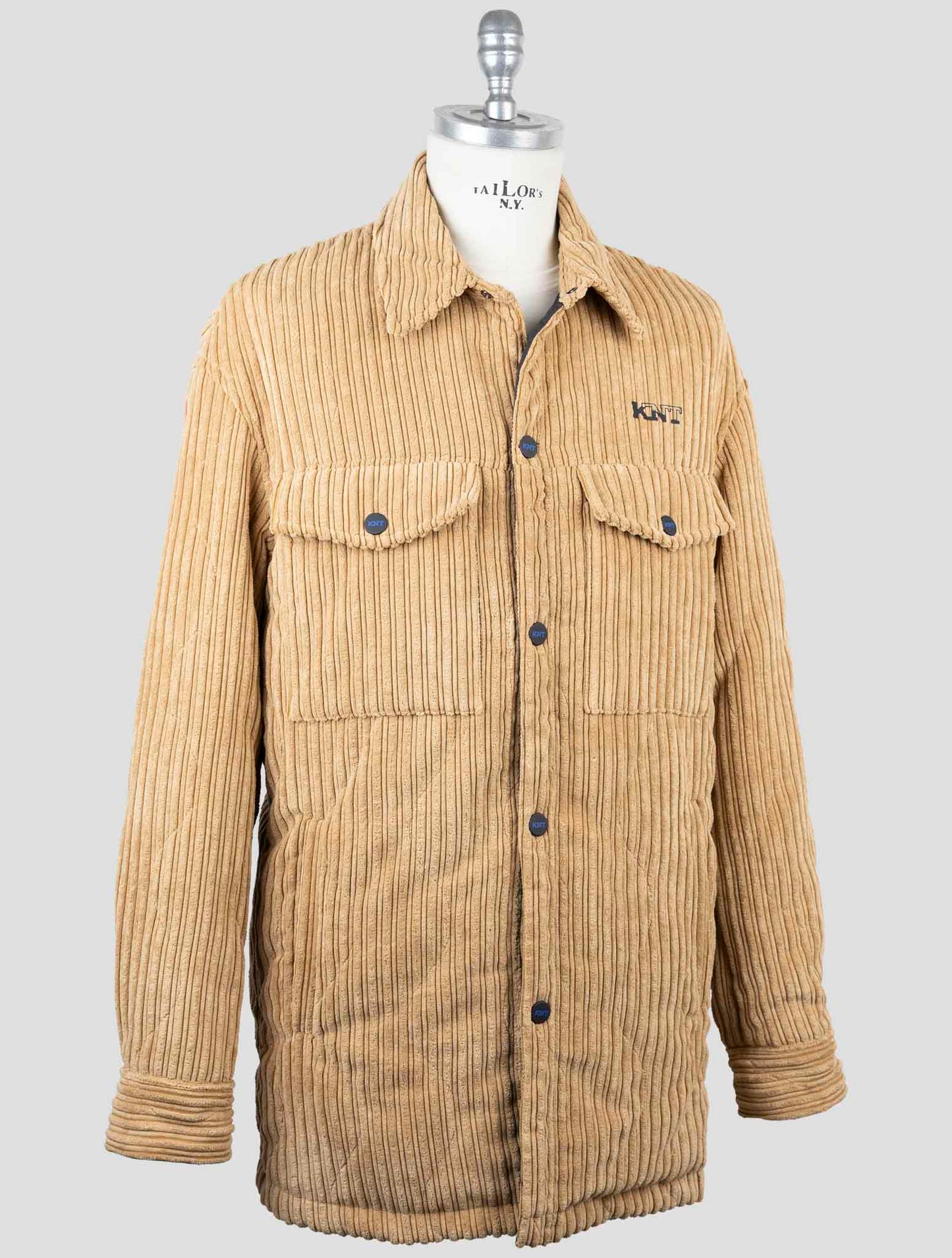 Kiton Knt Beige Pl Pa Velvet Coat