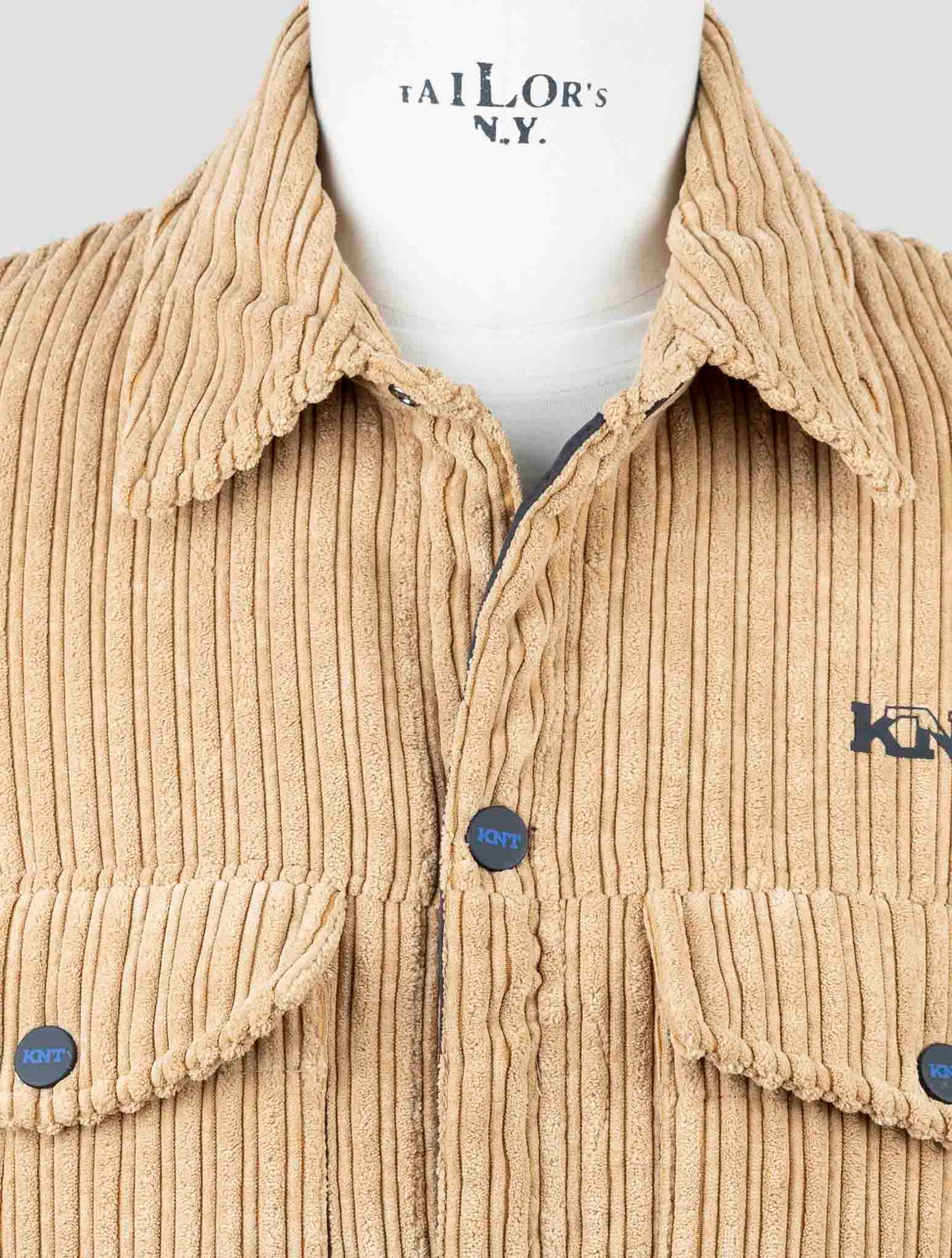 Kiton Knt Beige Pl Pa Velvet Coat