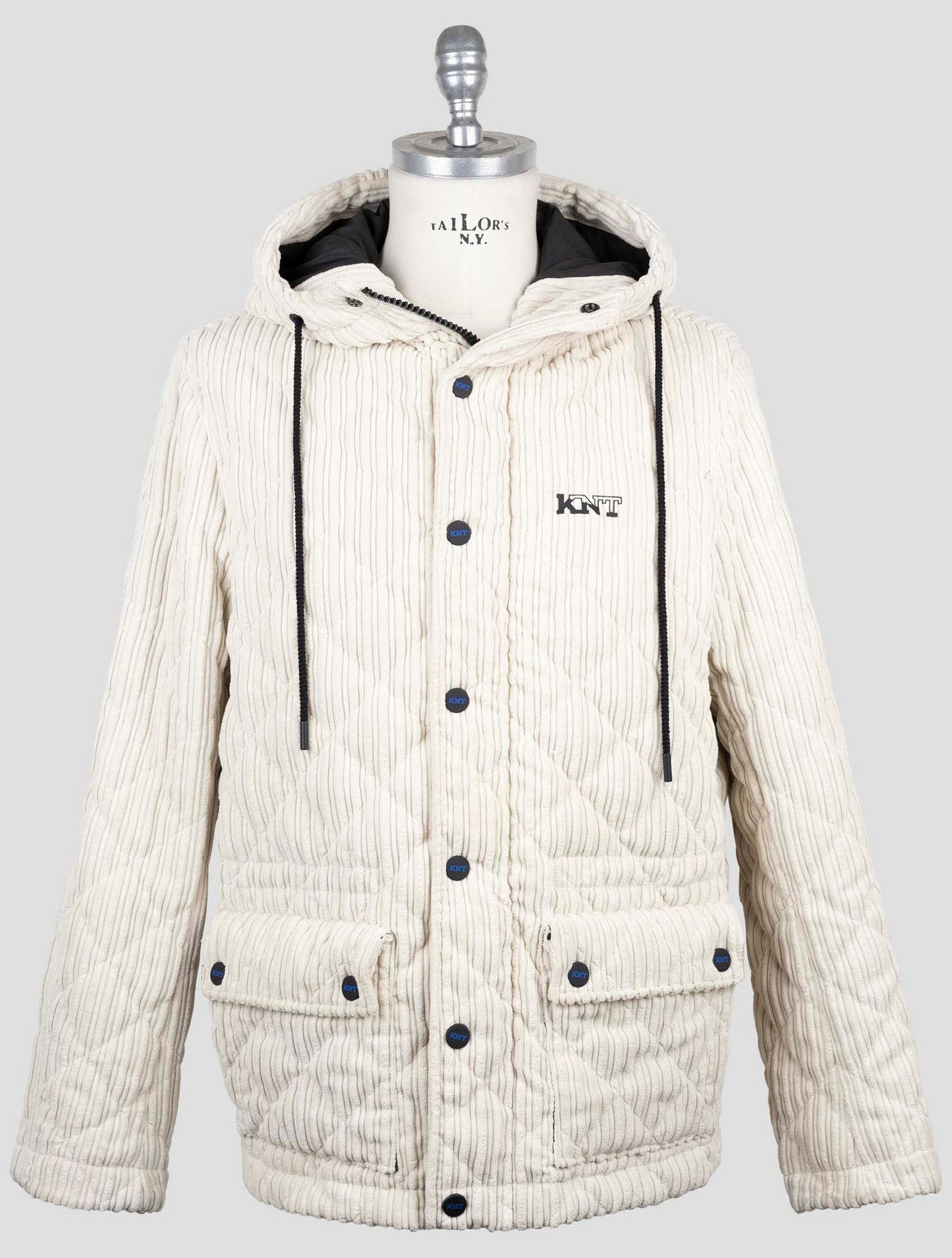 Kiton Knt White Pl Pa Velvet Coat