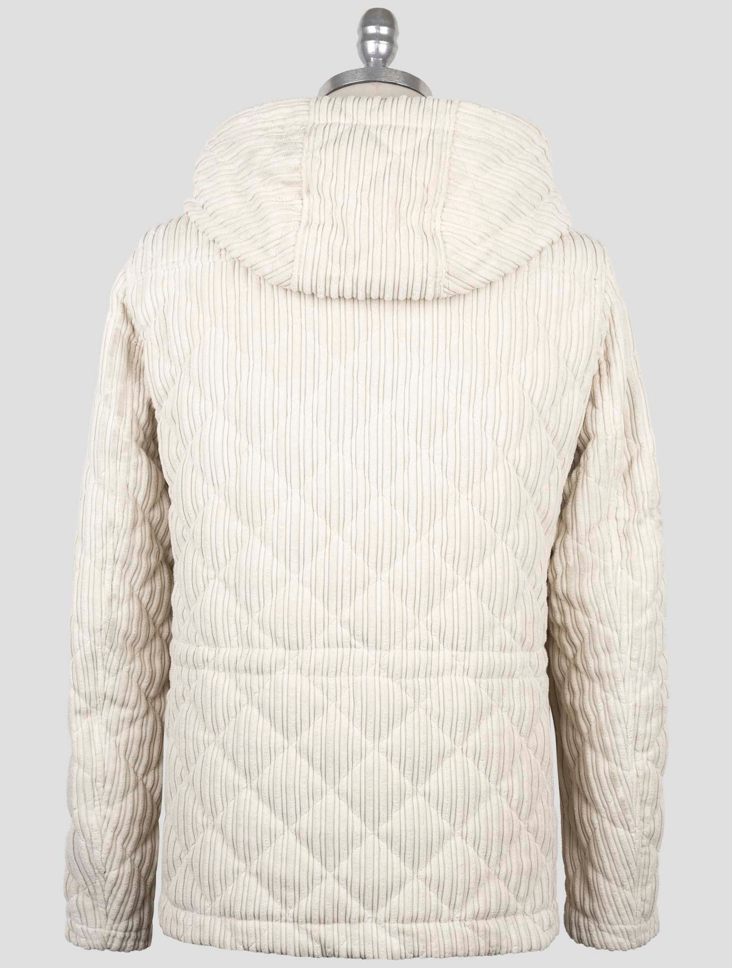 Kiton Knt White Pl Pa Velvet Coat