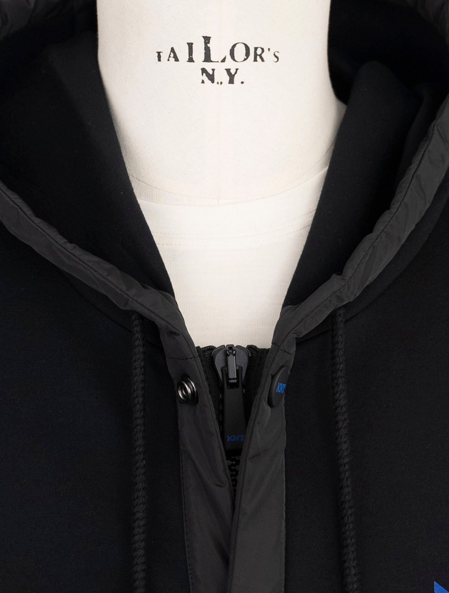Kiton Knt Black Modal Pl Coat