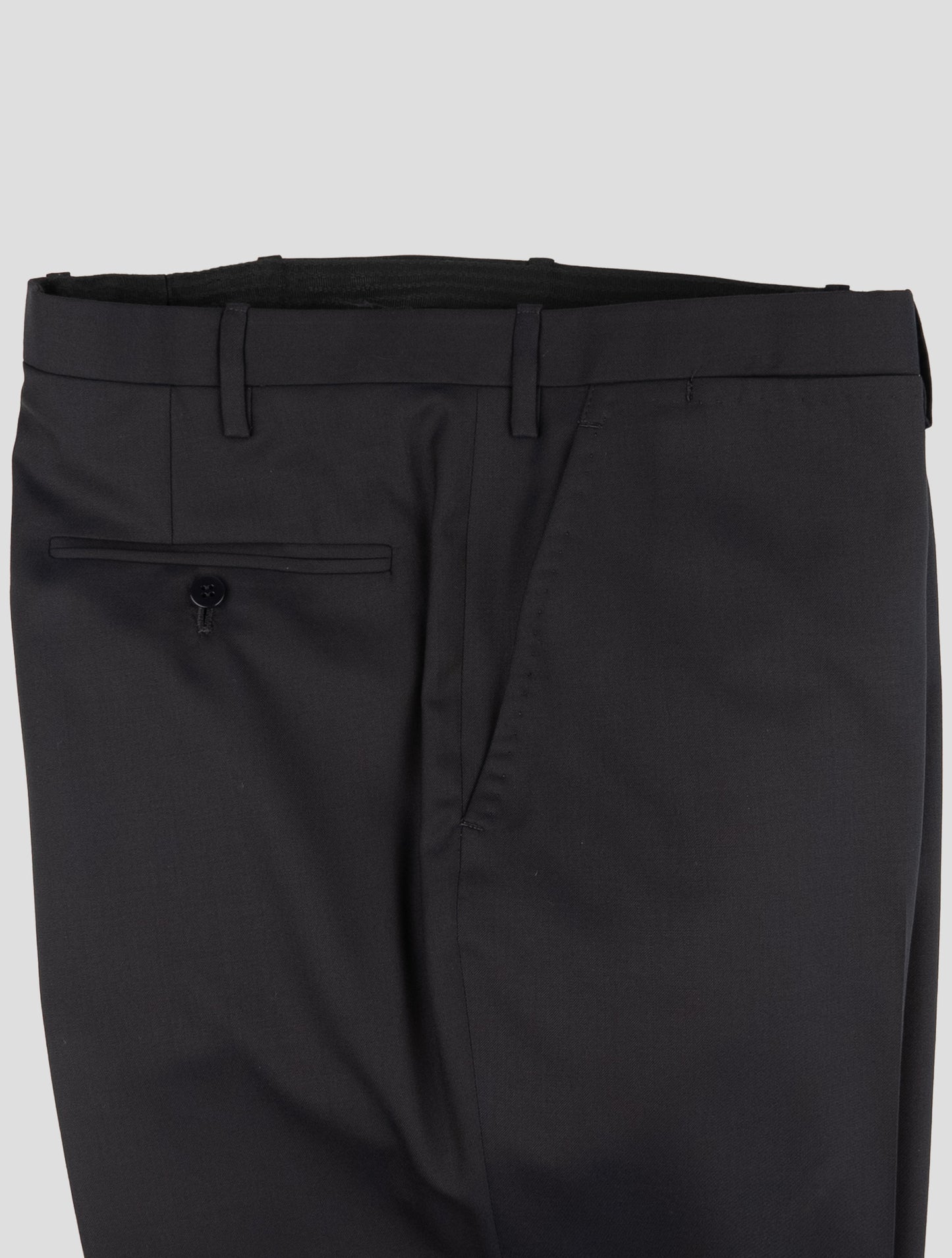 Kiton Blue Wool 14 Micron Pants