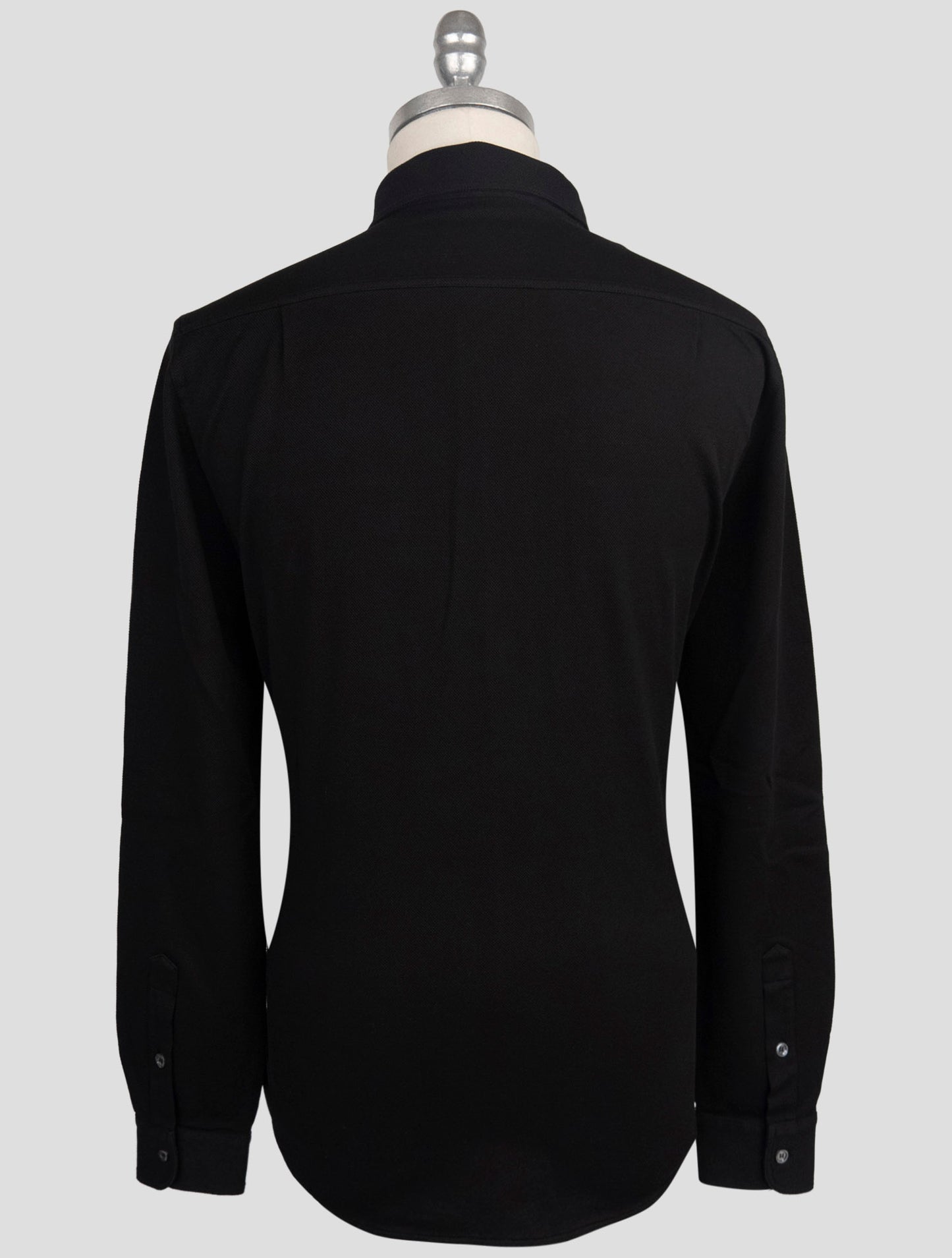 Kiton Black Cotton Ea Shirt