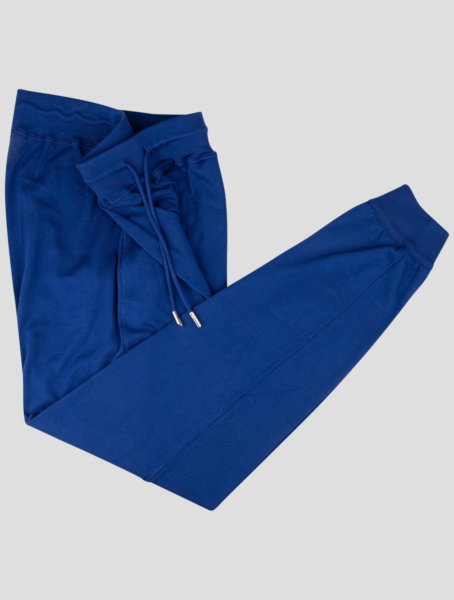 Kiton Blue Cotton Jogging Pants