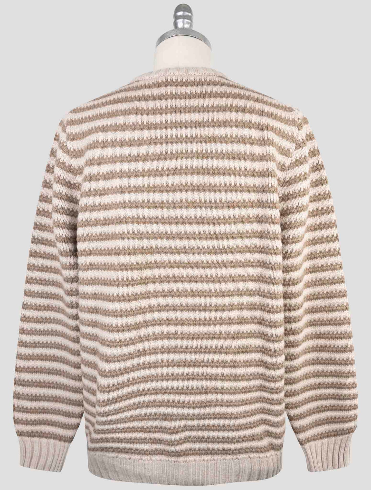 Kiton Brown Cashmere Sweater Crewneck