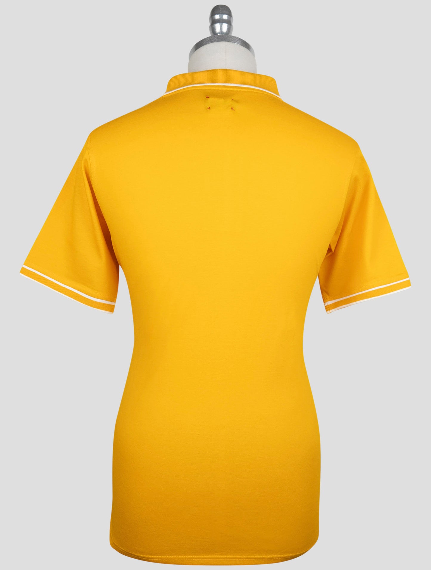Kiton Yellow Cotton Polo