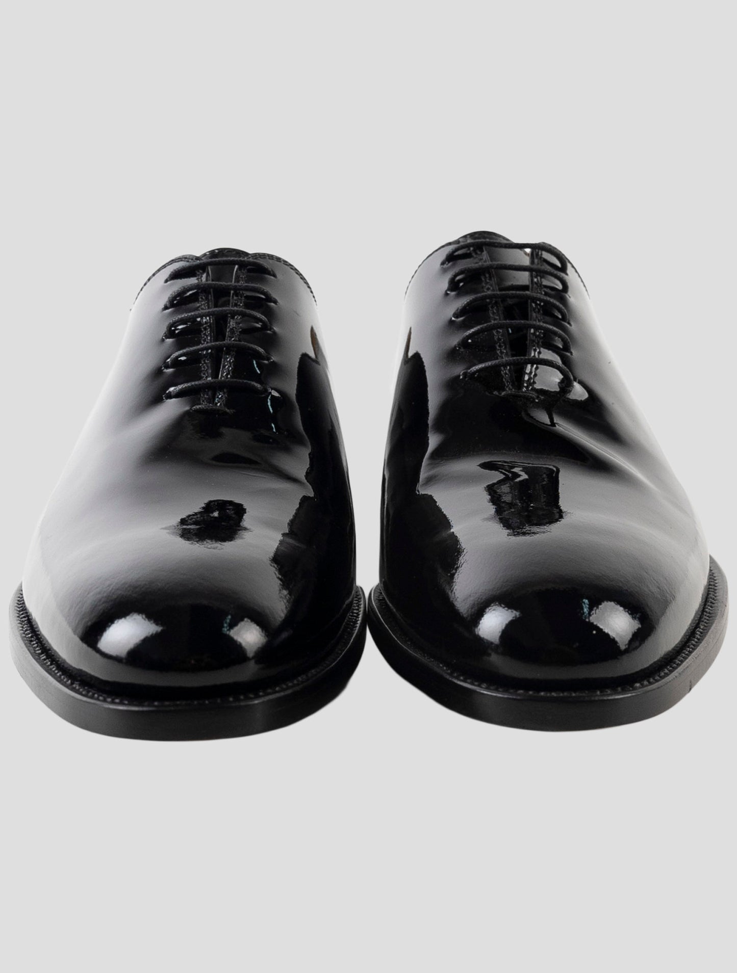 Kiton Black Leather Dress Shoes
