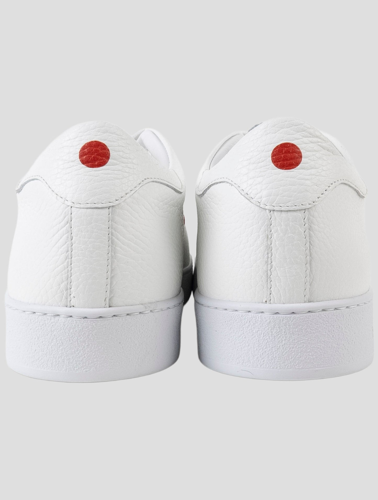 Kiton White Leather Sneakers
