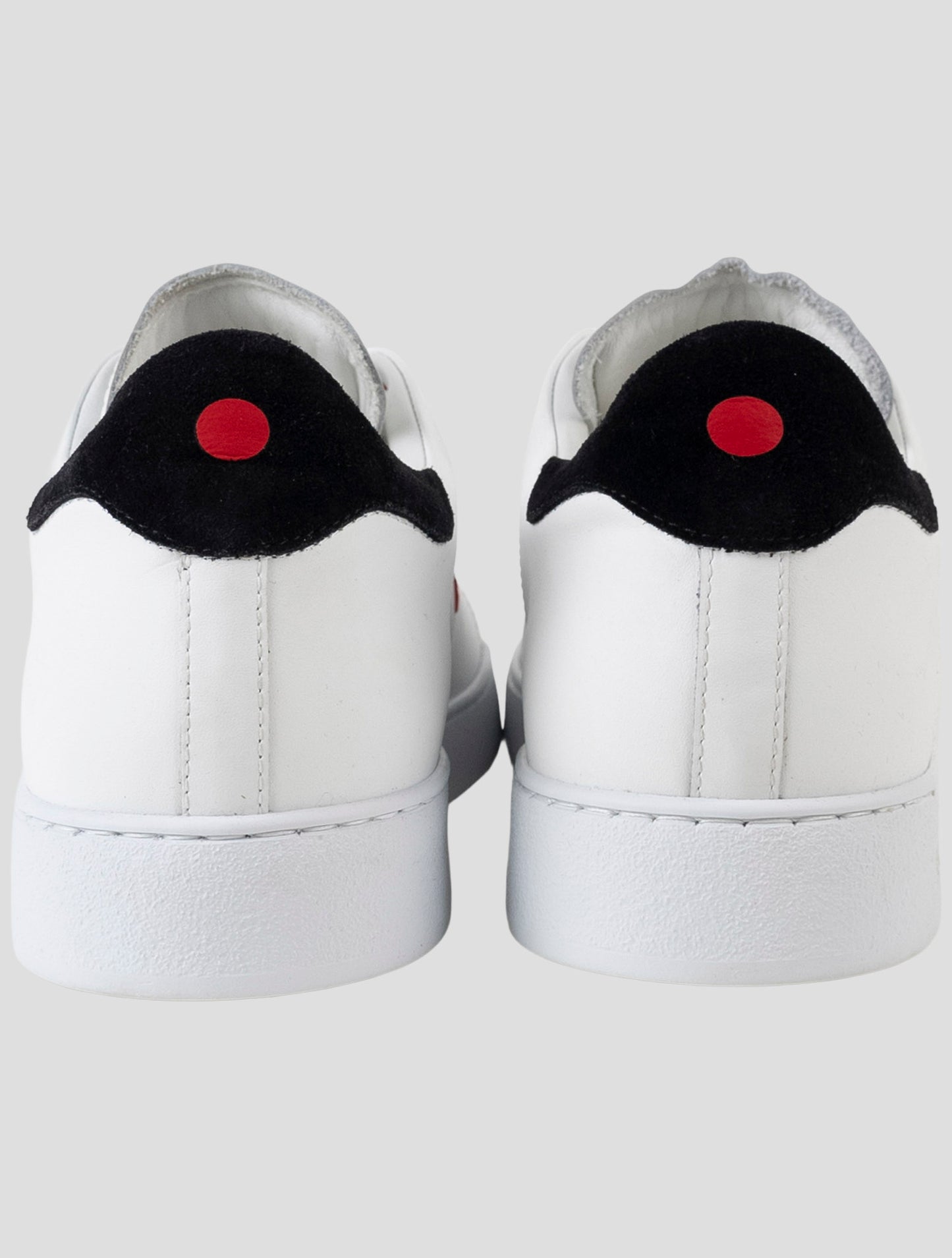Kiton White Leather Sneakers