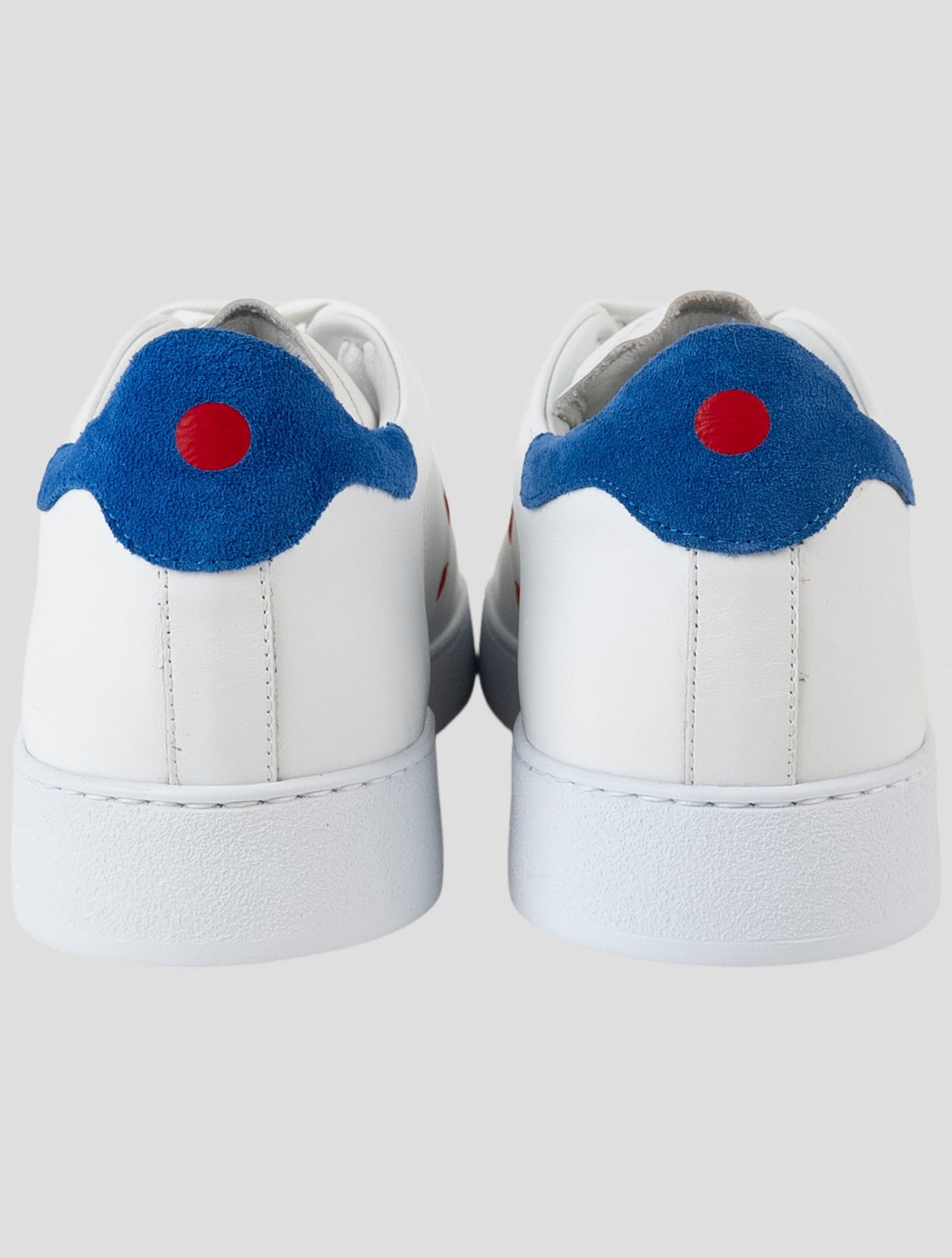 Kiton White Leather Sneakers