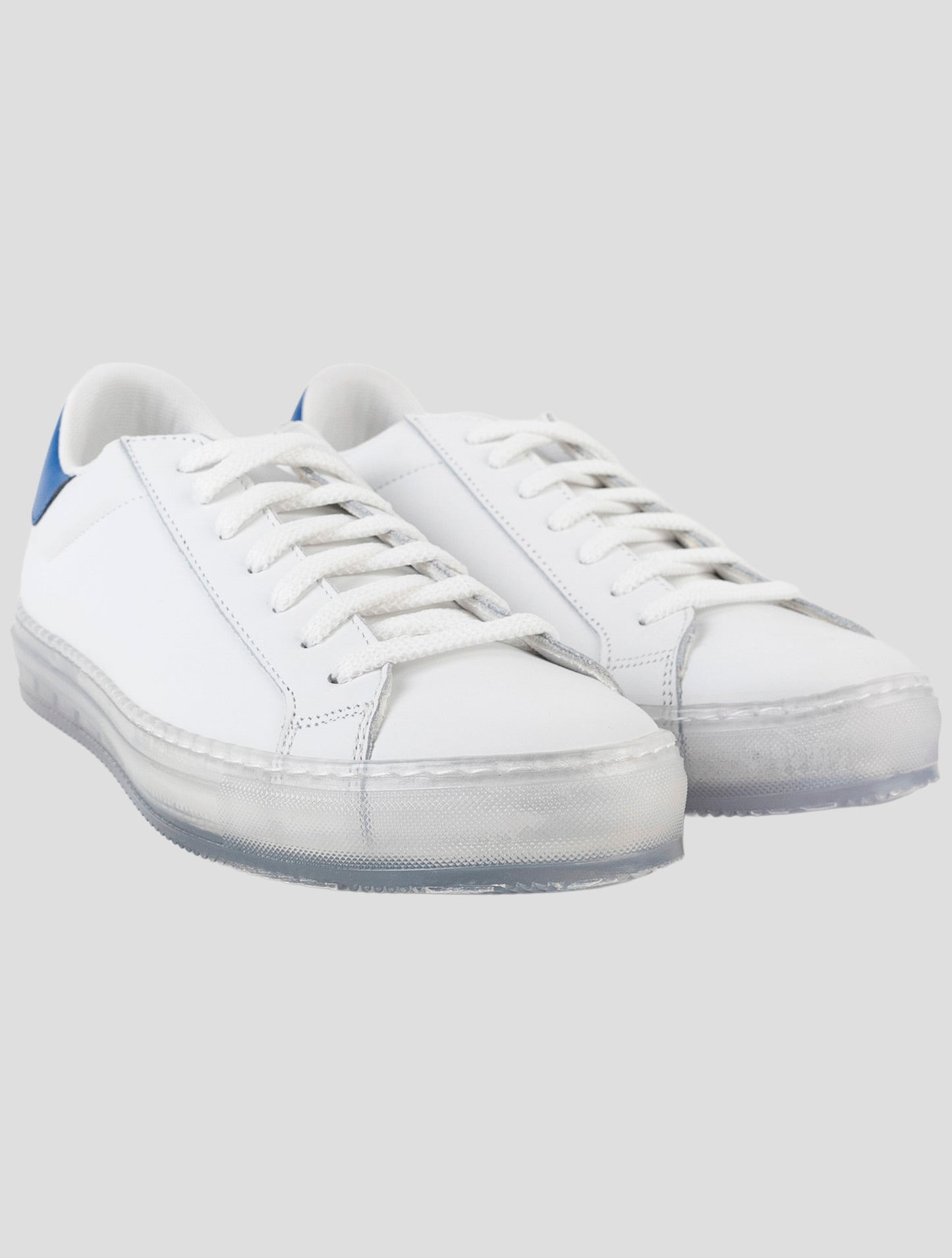 Kiton White Leather Sneakers