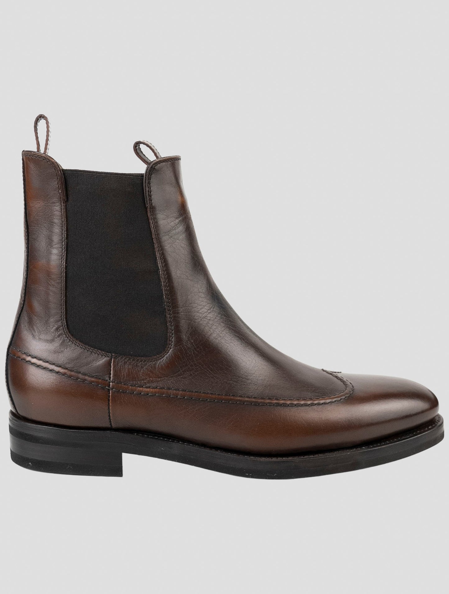 Kiton Brown Leather Boots
