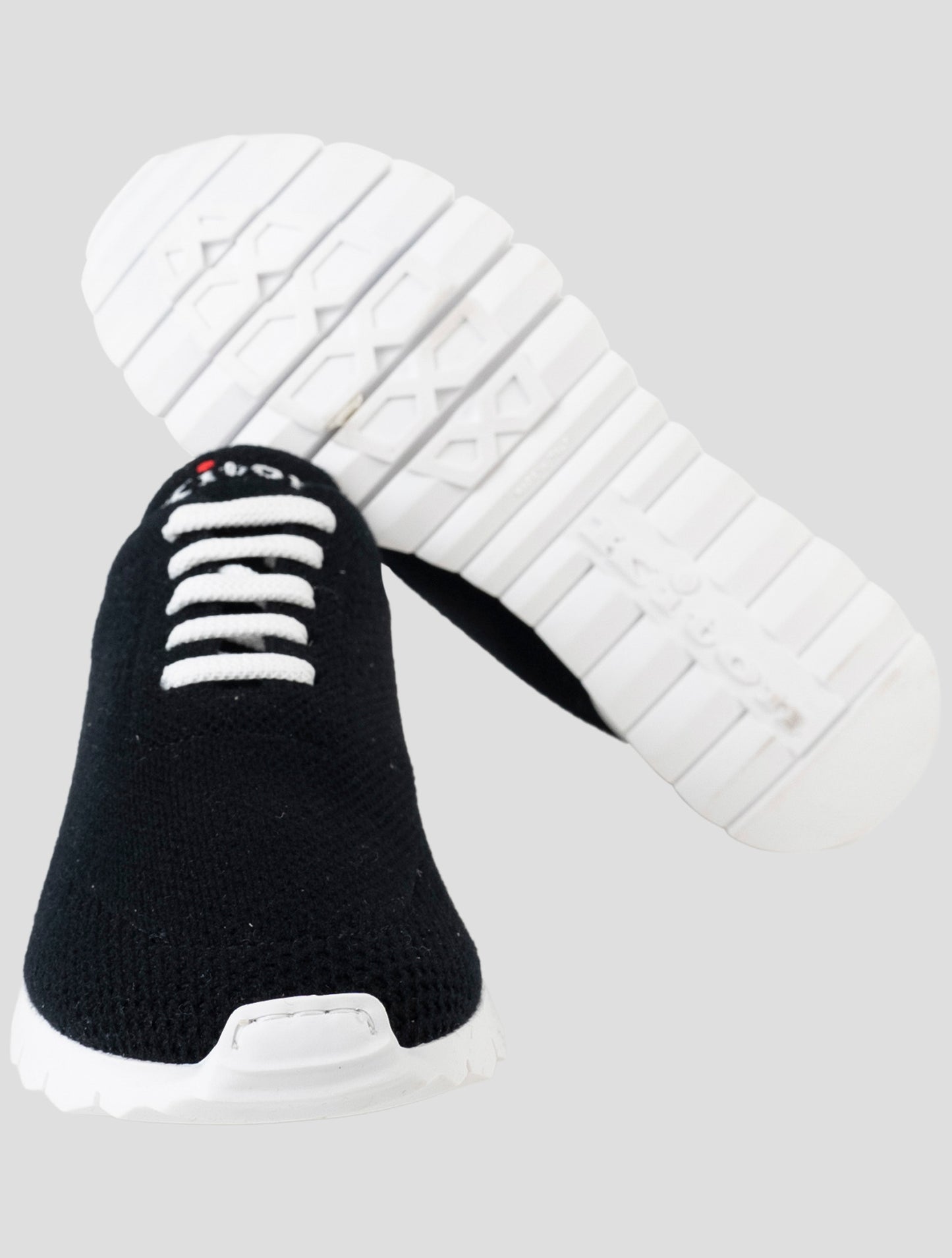 Kiton Blue Cashmere Sneakers