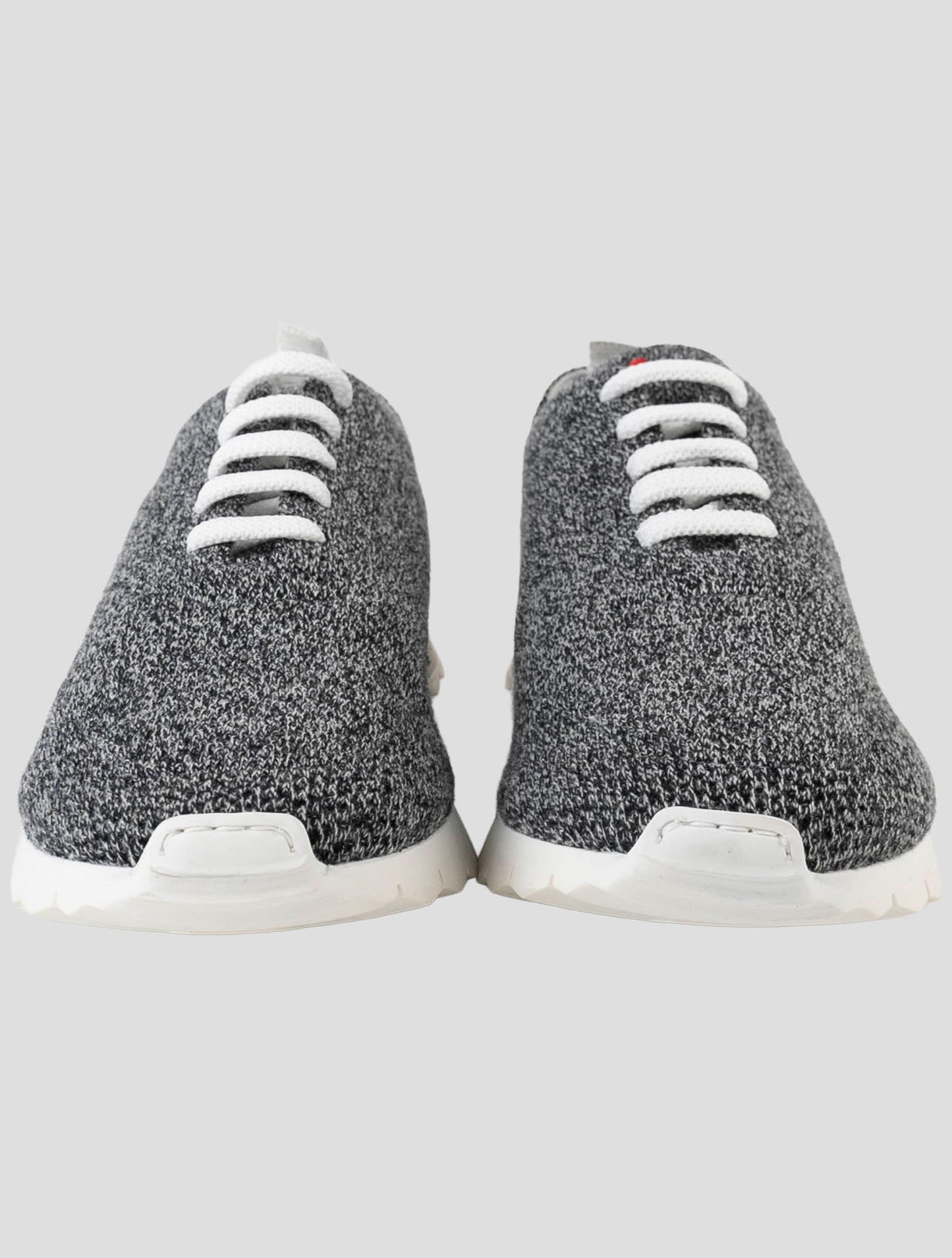 Kiton Gray Cashmere Sneakers