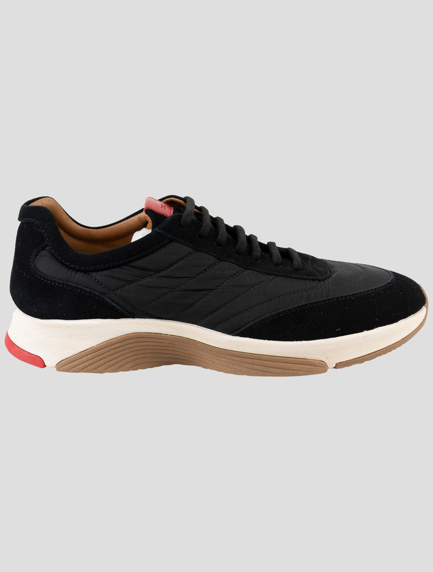 Kiton Black Pa Pu Sneakers