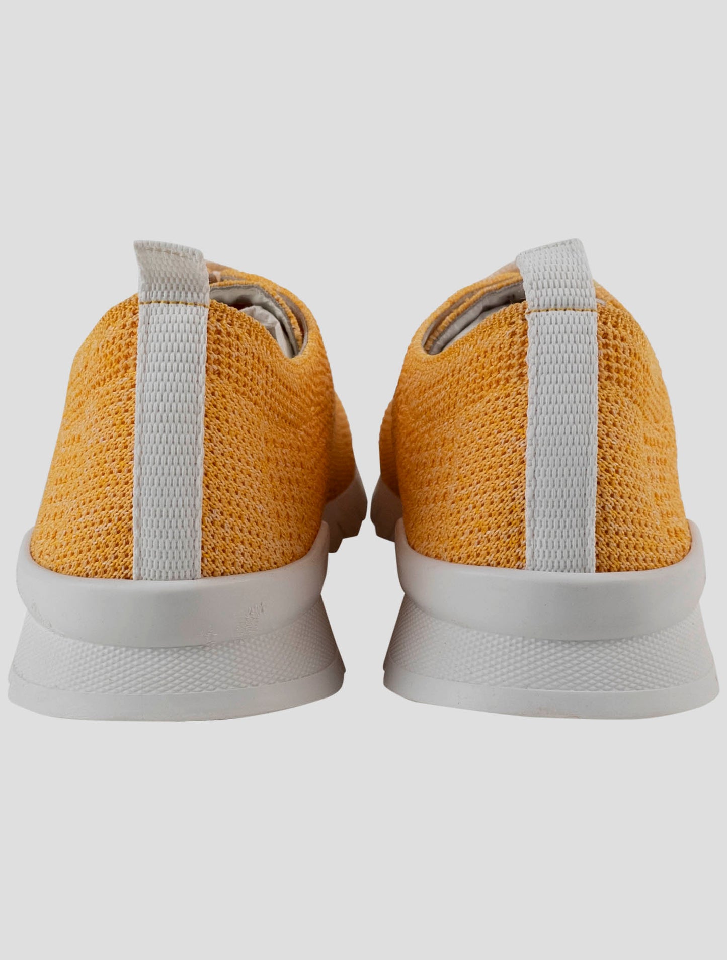 Kiton Yellow Cotton Ea Sneakers