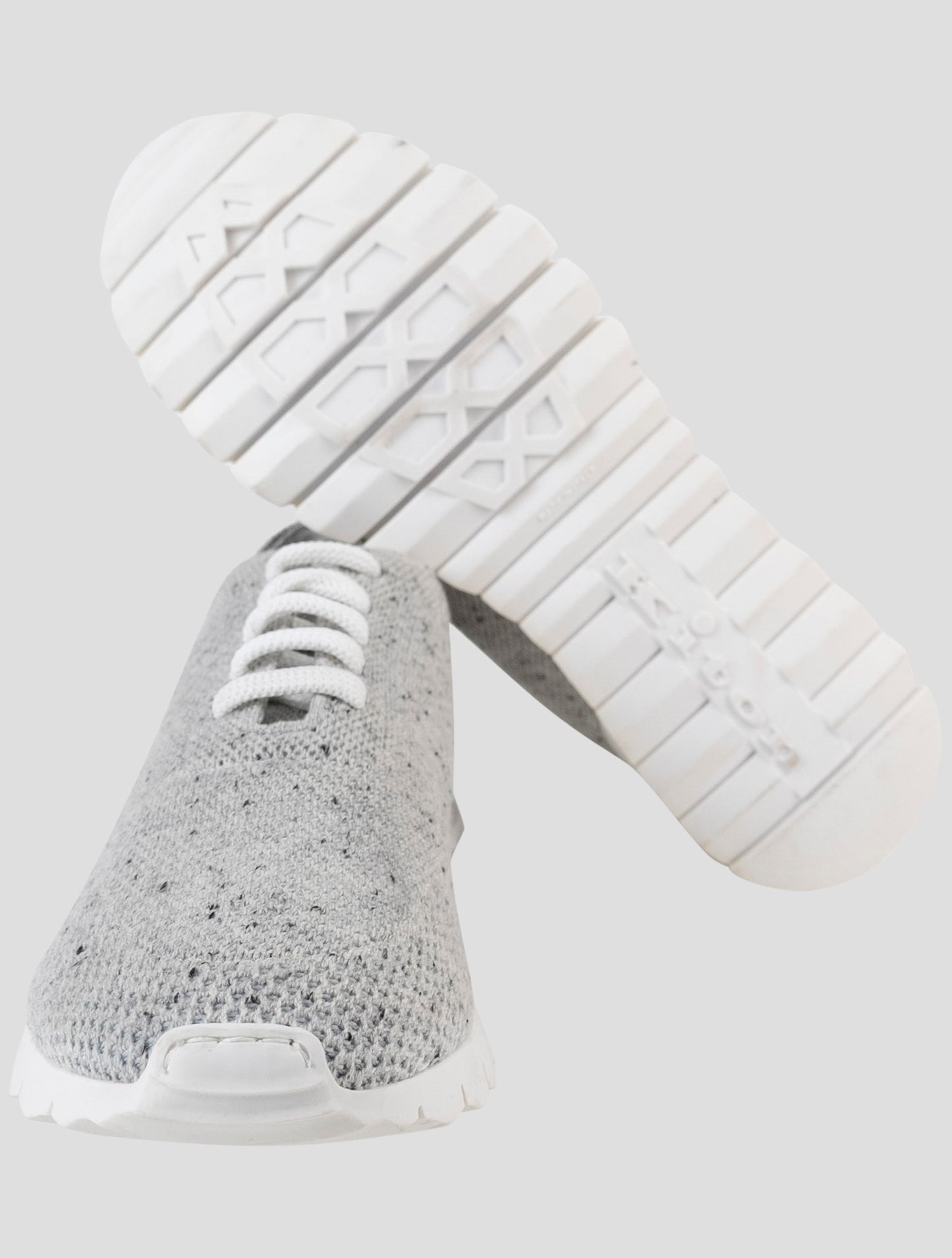 Kiton Blue Cashmere Sneakers
