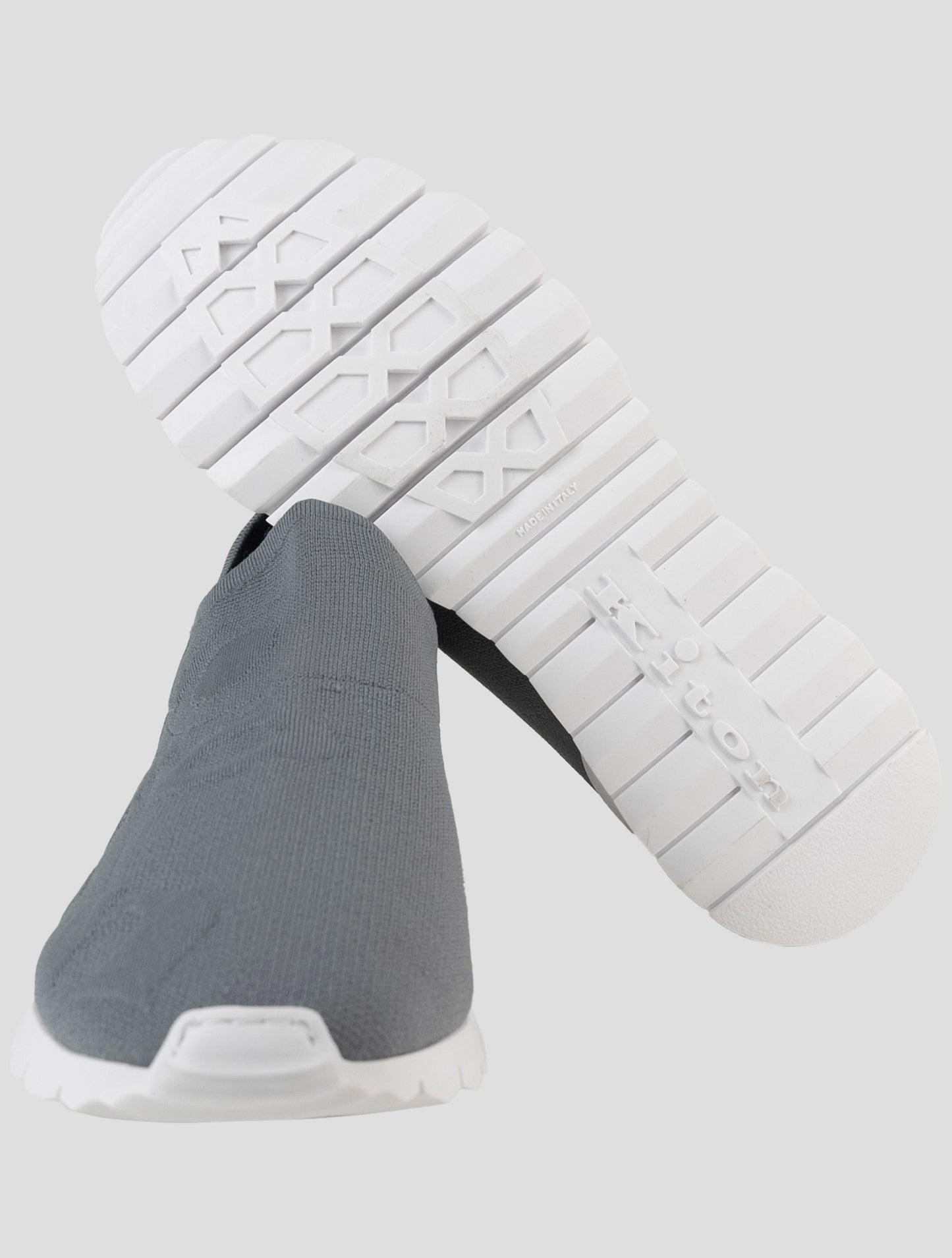 Kiton Gray Pl Ea Sneakers